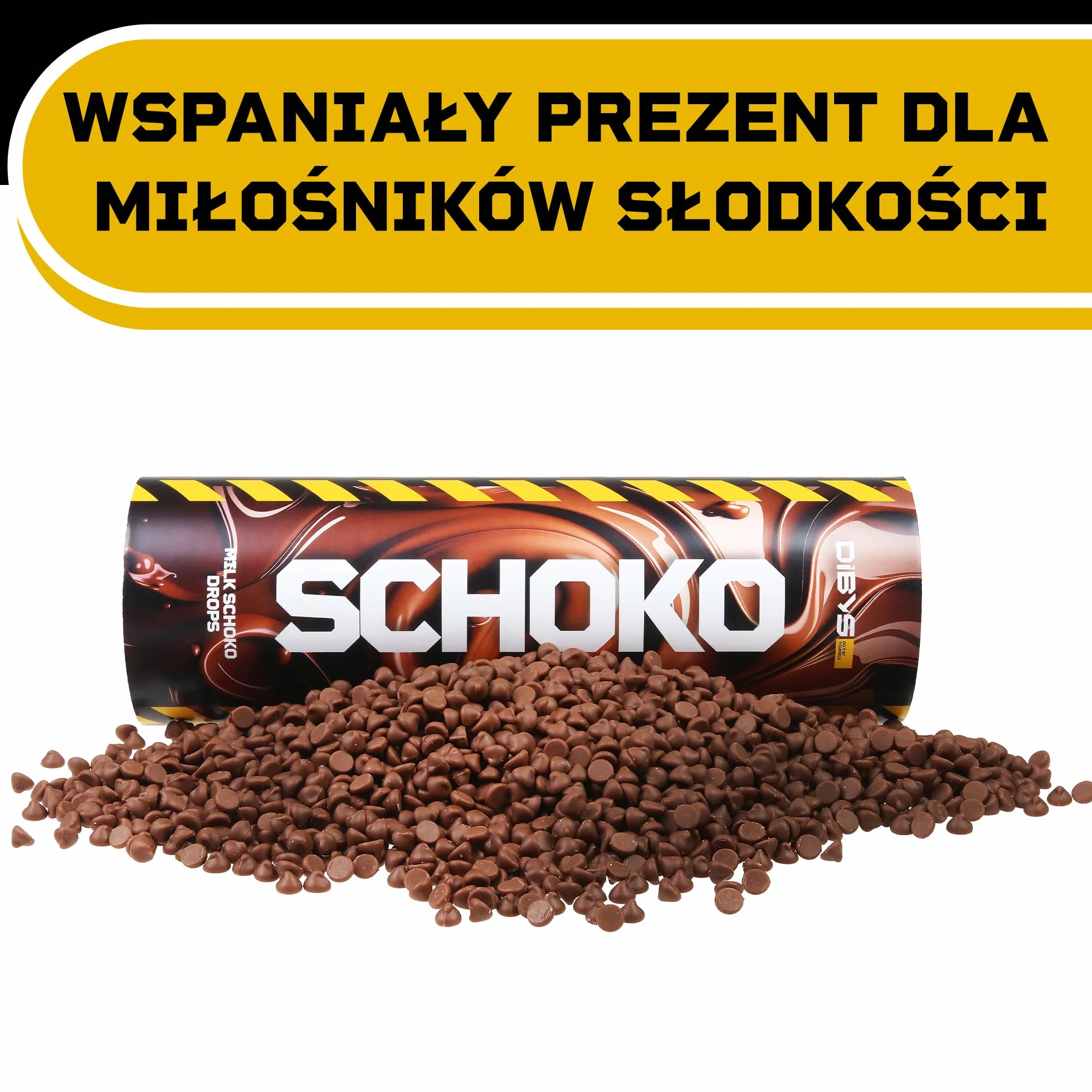 Belgijska czekolada mleczna kropelki 900 g do topienia pieczenia