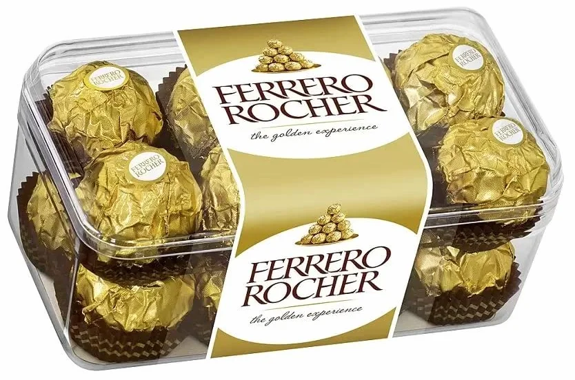Ferrero Rocher pudełko prezentowe czekoladki 16-częściowe 200 g