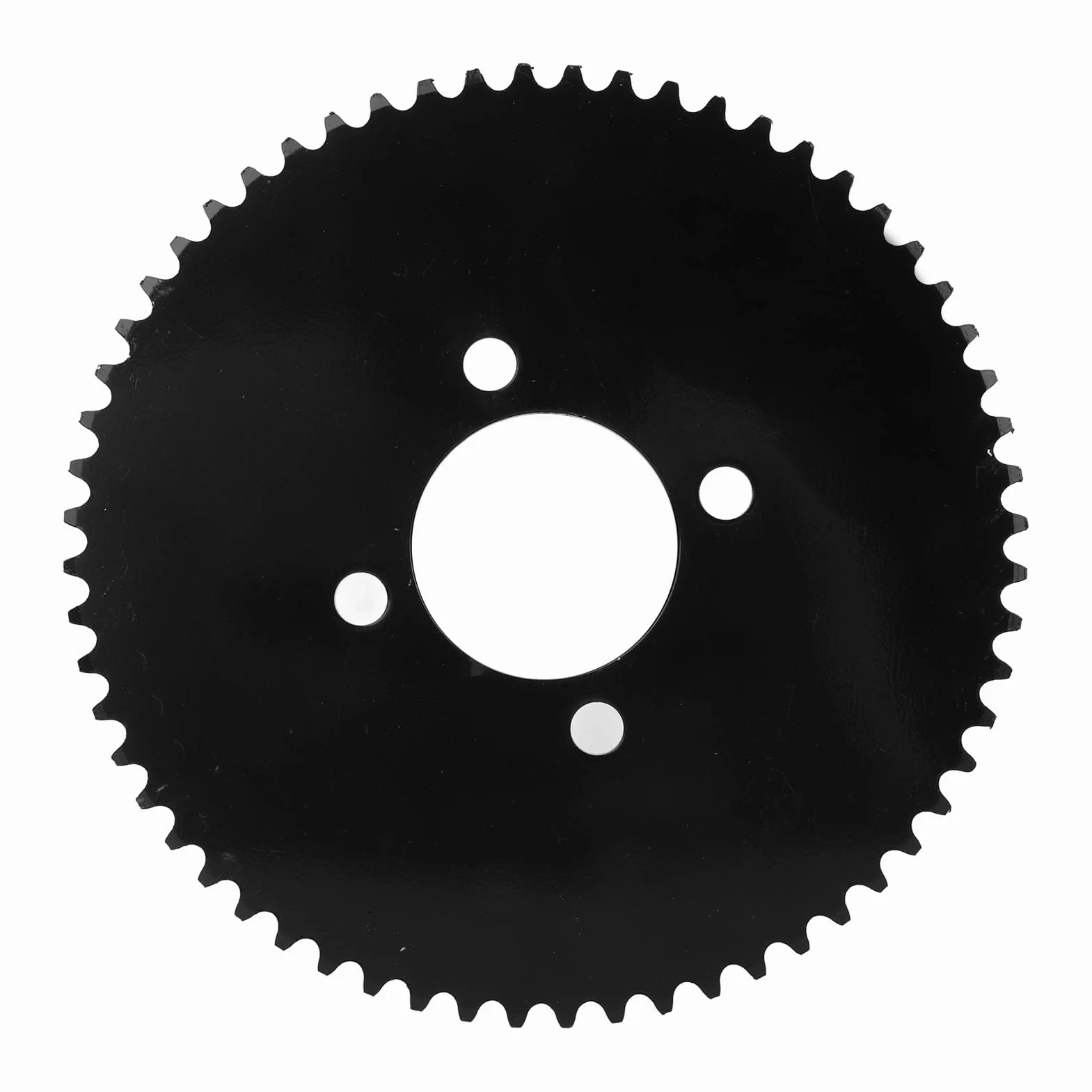Tylna Zębatka łańcuchowa 65 Zębów #35, 4 Otwory Zębatka Tylnego Napędu ze Stali Węglowej 60T, Zębatki Powersports do Gokartów DIY, Lekkich Motocykli, Rowerów Plażowych