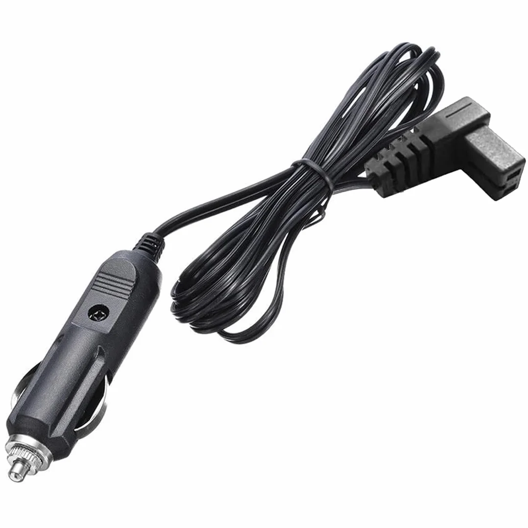 H05CS2 m kabel do lodówki samochodowej 12 V/24 V DC, 2-pinowy wtyk do zapalniczki samochodowej, trwały 2-biegunowy kabel zamienny do lodówek samochodowych – uniwersalny do chłodziarek