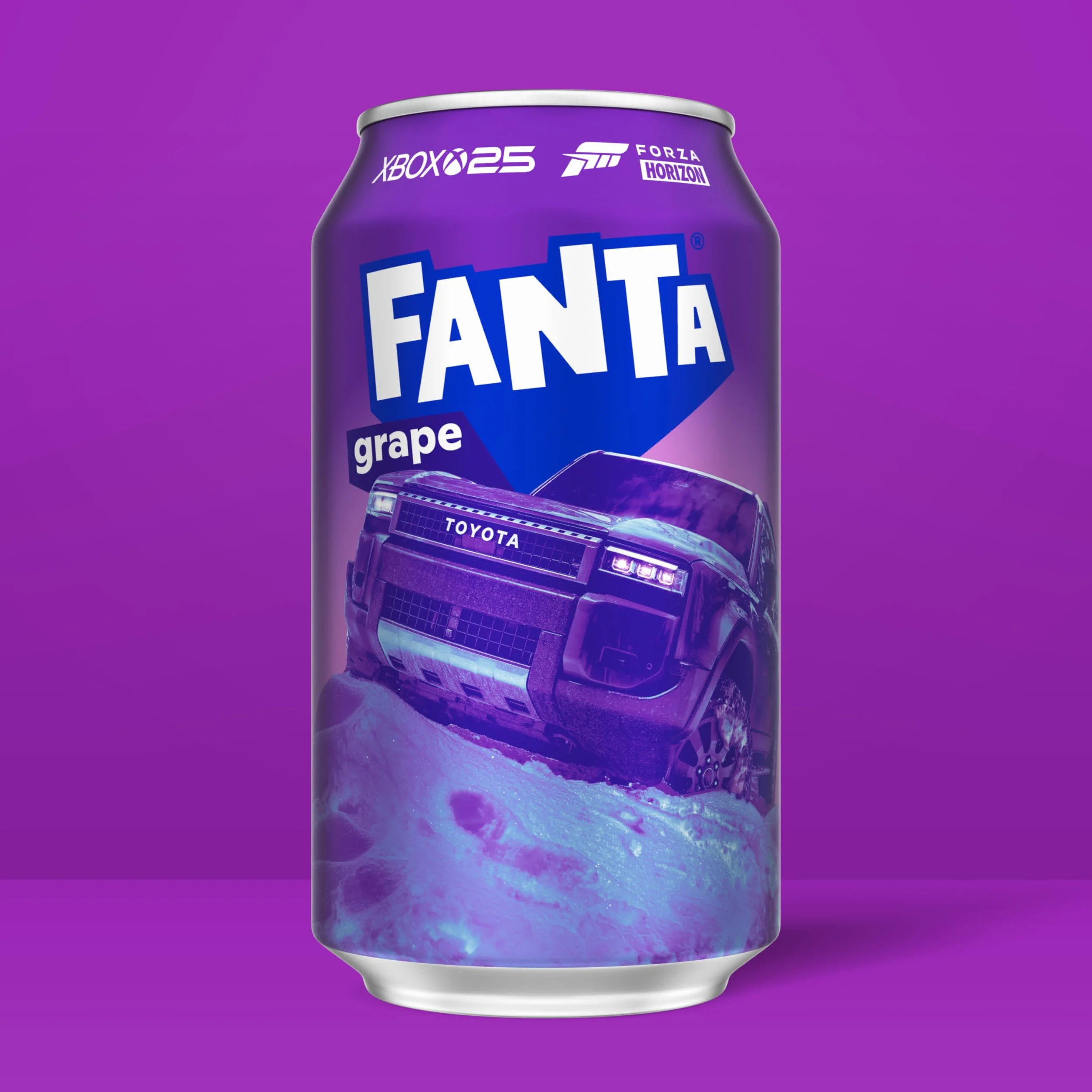 Fanta Grape 12 uncji (355 ml) - 24 opakowania