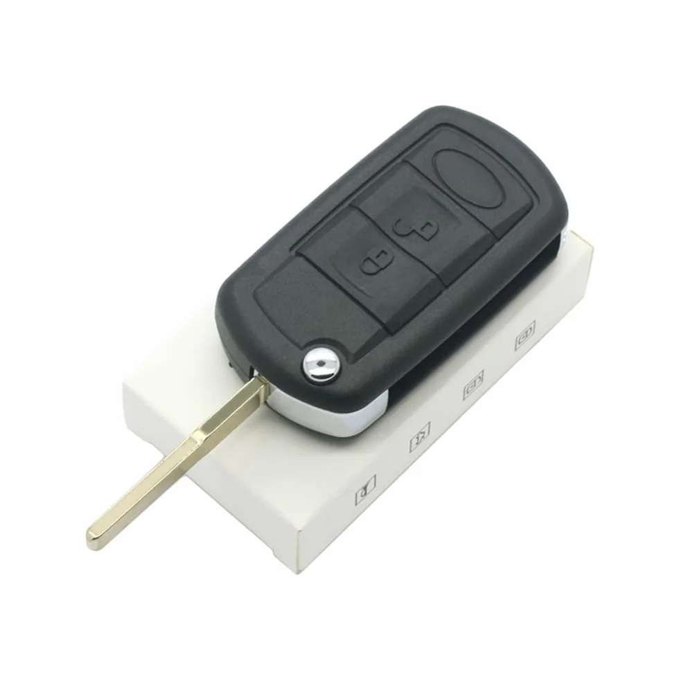 Zapasowa obudowa kluczyka kompatybilna z Land Rover Range Rover Sport LR3 Discovery 3 przyciski Flip Keyless Entry Remote Control SS700
