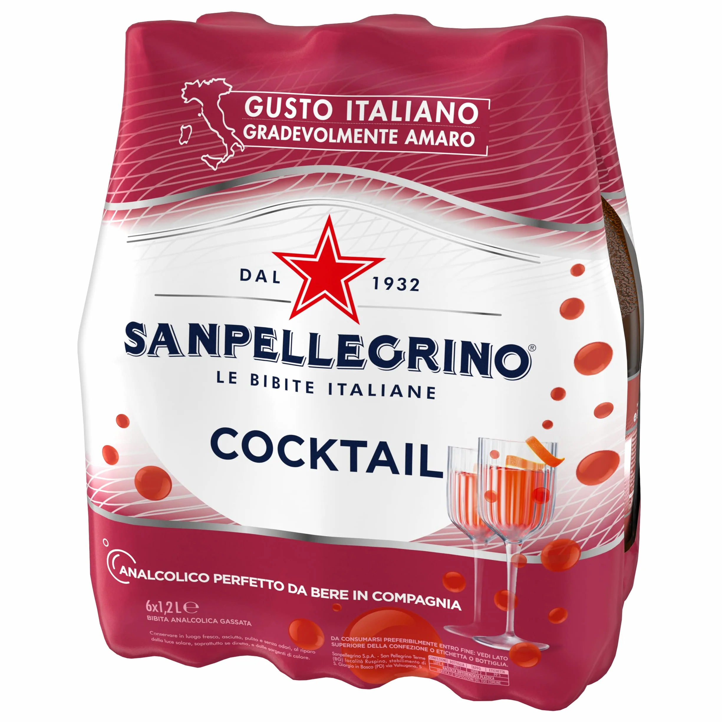 Sanpellegrino Cocktail 1,2 litra San Pellegrino włoski napój gazowany