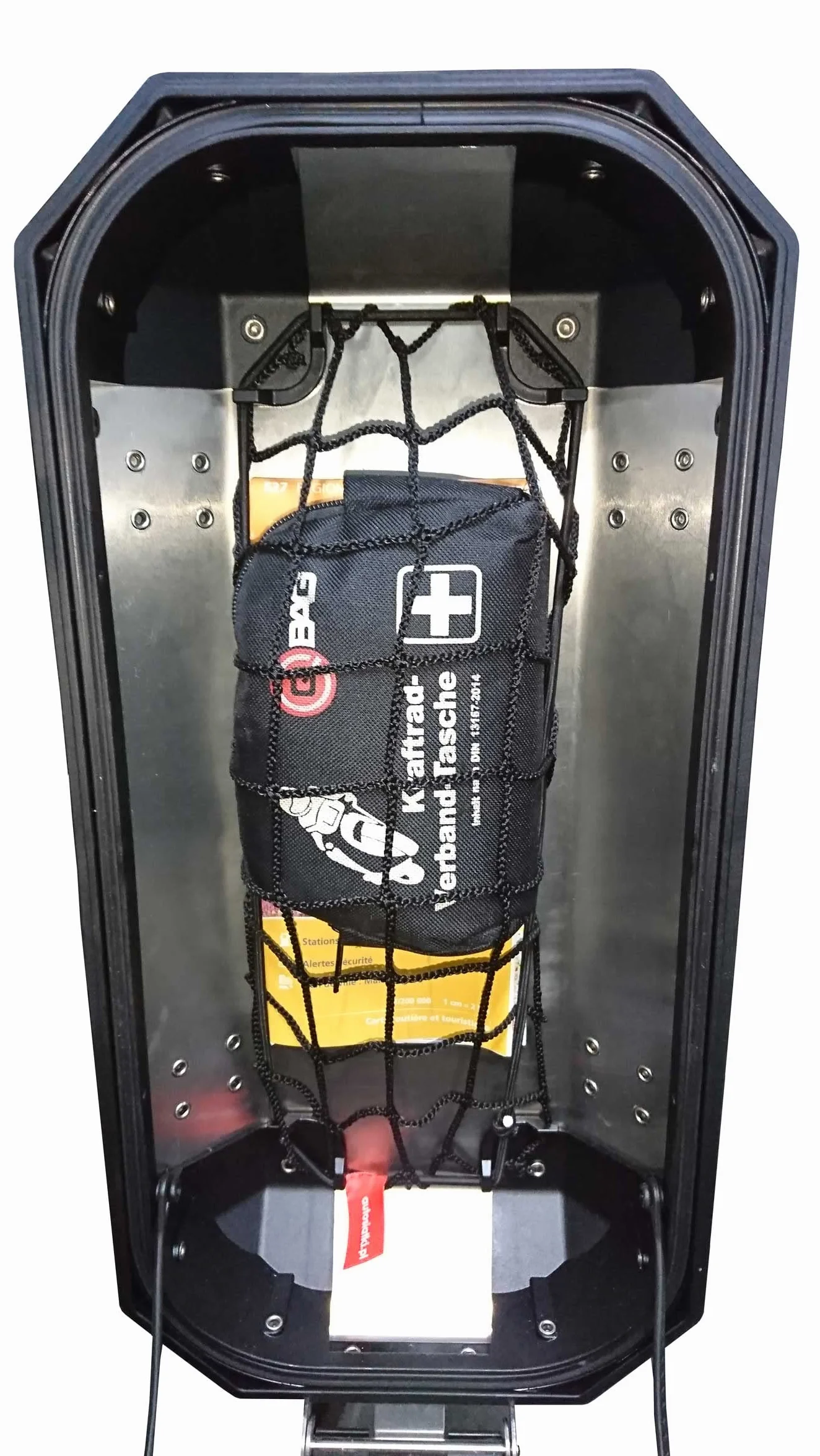GIVI TREKKER OUTBACK 37l i Trekker Dolomiti - Siatka Bagażnika - Kufry Boczne - Kufer Motocyklowy - Siatka na Bagaż - Czarny