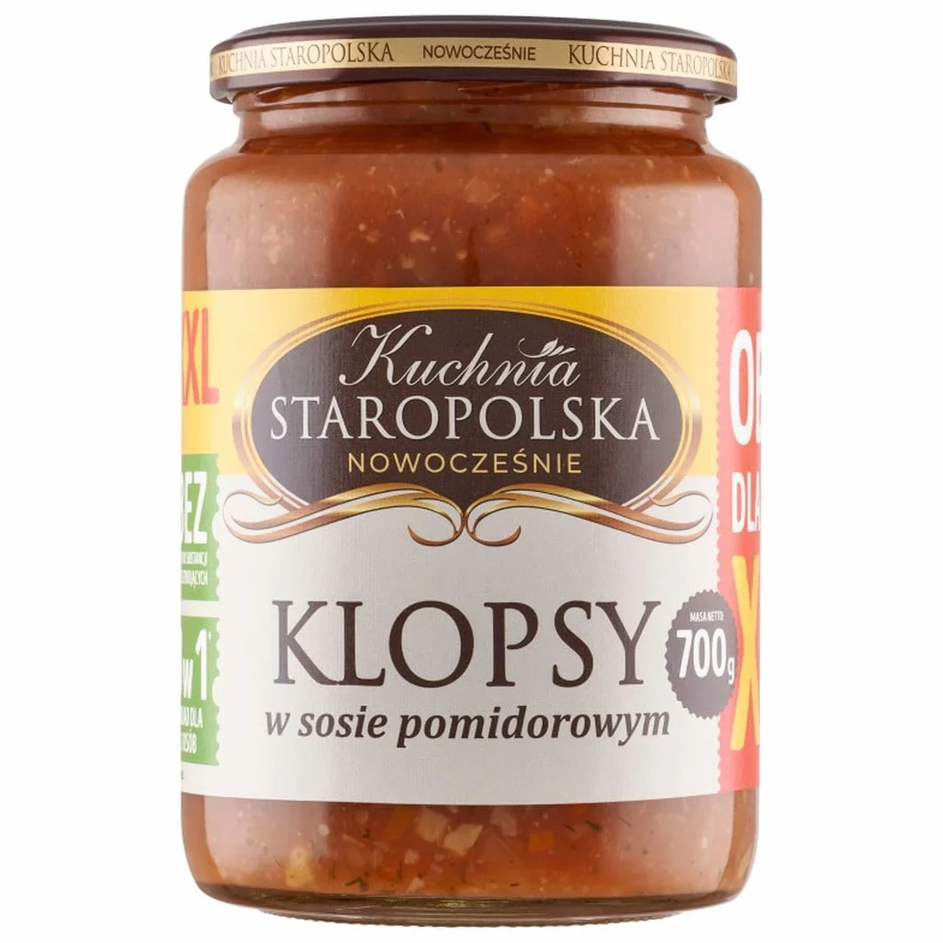 Klopsy w sosie pomidorowym Kuchnia Staropolska 700 g