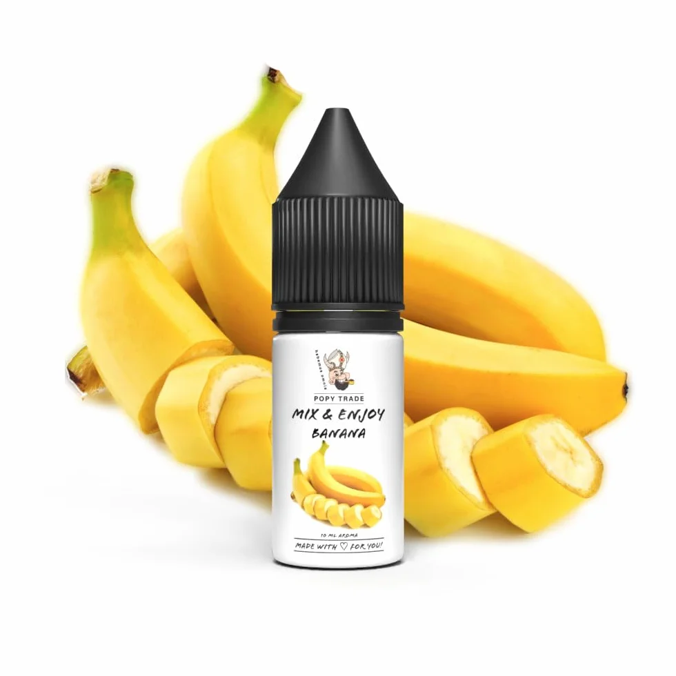 POPY TRADE Overdosed Aroma 10 ml Banana do atomizerów wytwornic mgły dyfuzorów