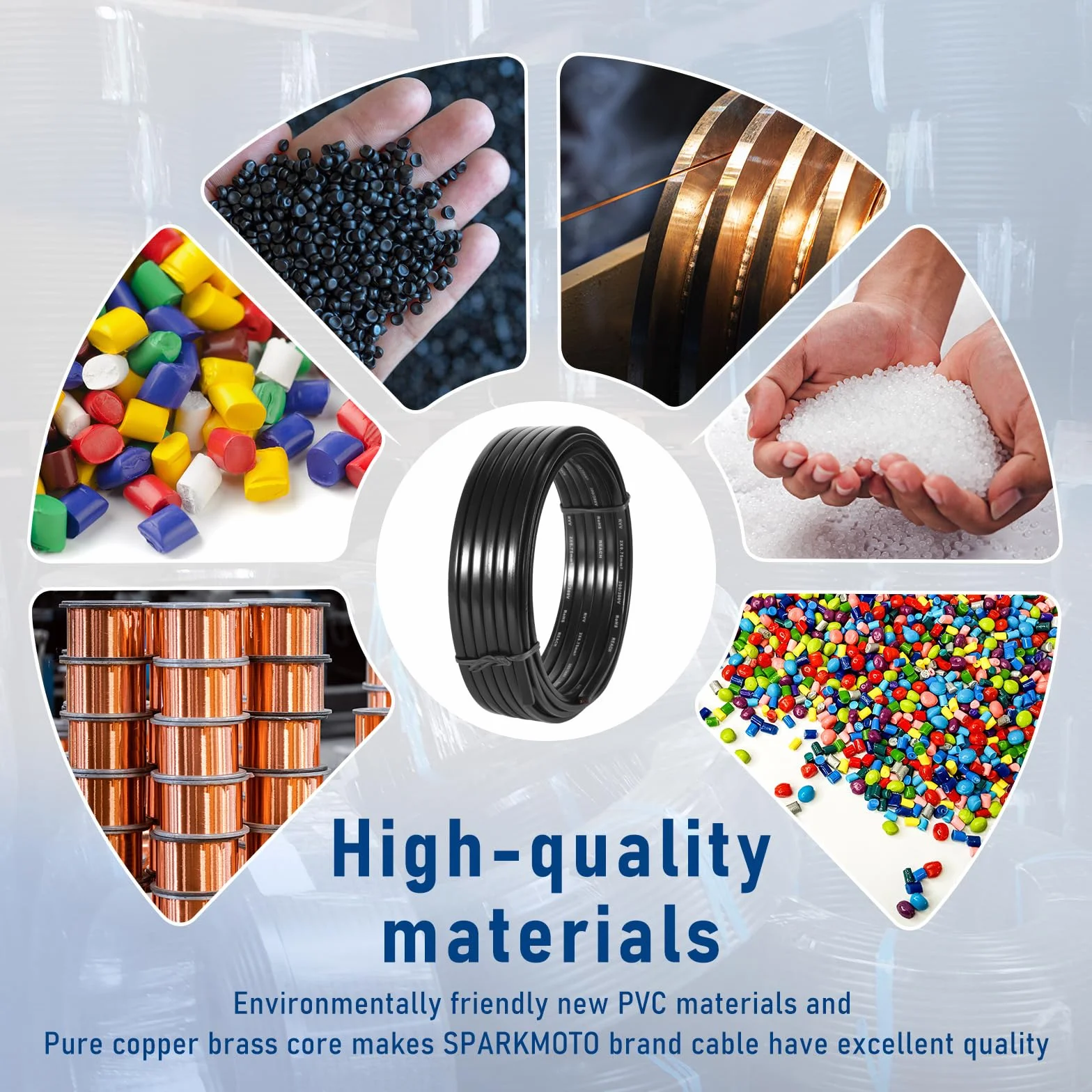 Przewód samochodowy 2-żyłowy 2×0,75 mm² 10M płaski kabel do oświetlenia przyczep