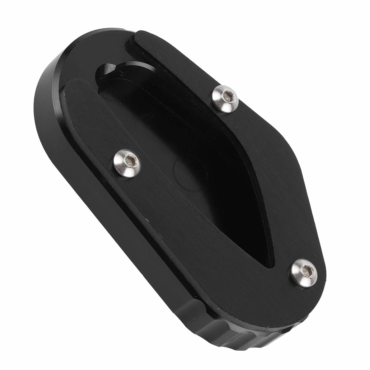 Płyta Podpórki Podkładka Podpórka Boczna, Podpórka Boczna Motocykla Powiększ podpórkę Przedłużenie Podpórki Pasuje do Bonneville T100 / T120 (Czarny) Pedały/nóżki i akcesoria