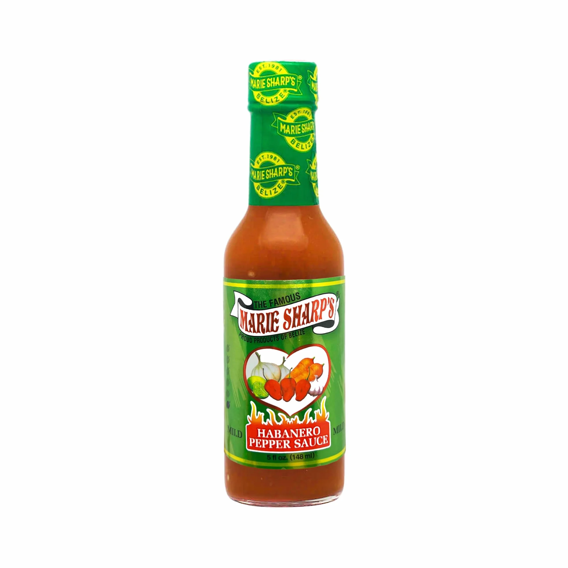 Marie Sharp's Mild Habanero Pepper Sauce 3 sztuki