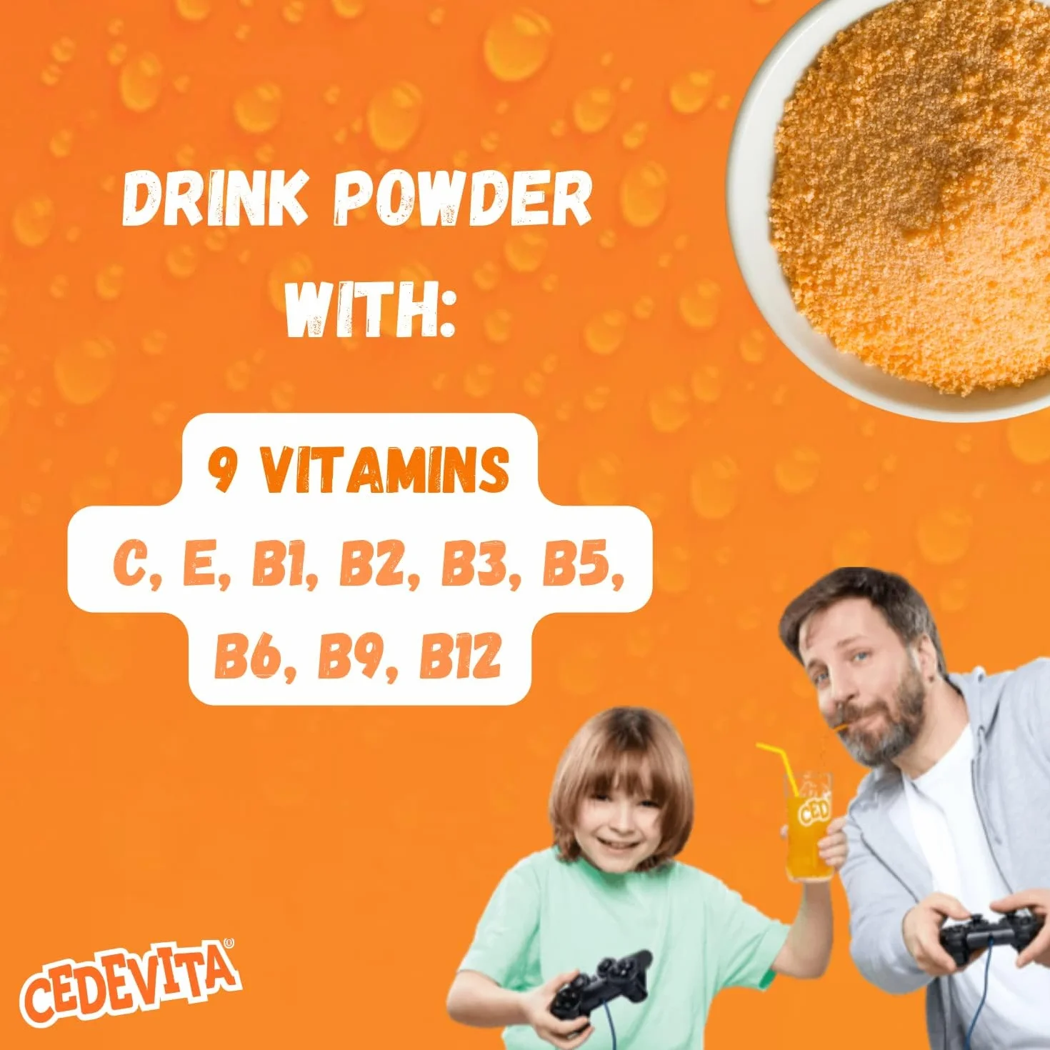 Cedevita Orange 9 witamin proszek do soku bezalkoholowego 11,5 l