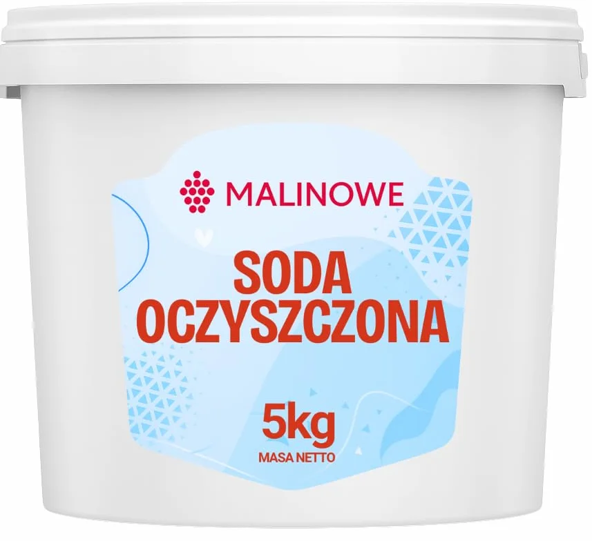 Wodorowęglan Sodu Spożywczy Malinowe Soda 5x1kg Oczyszczona