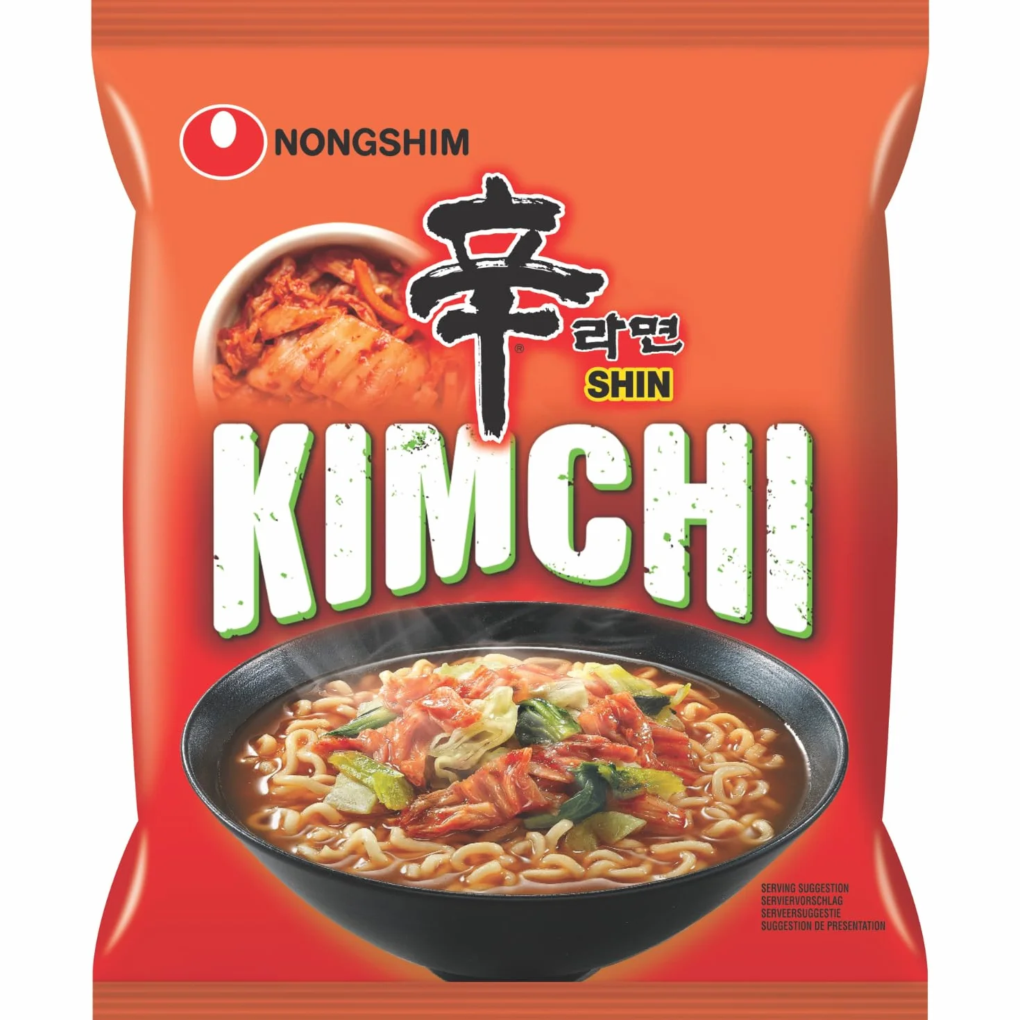 Kimchi makaron instant, 20 sztuk (20 x 120 g), makaron instant