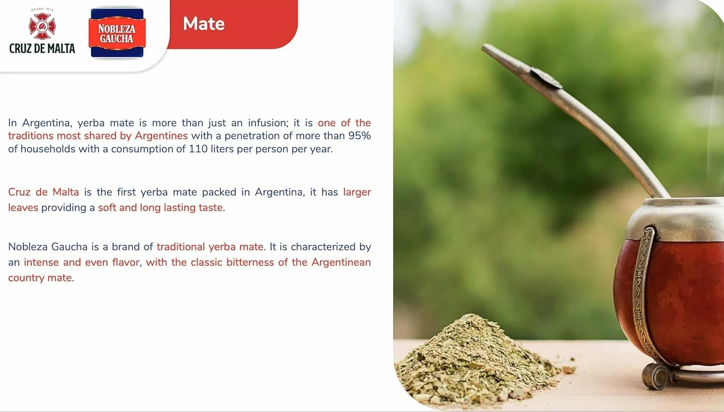 Yerba Mate Cruz de Malta 1kg