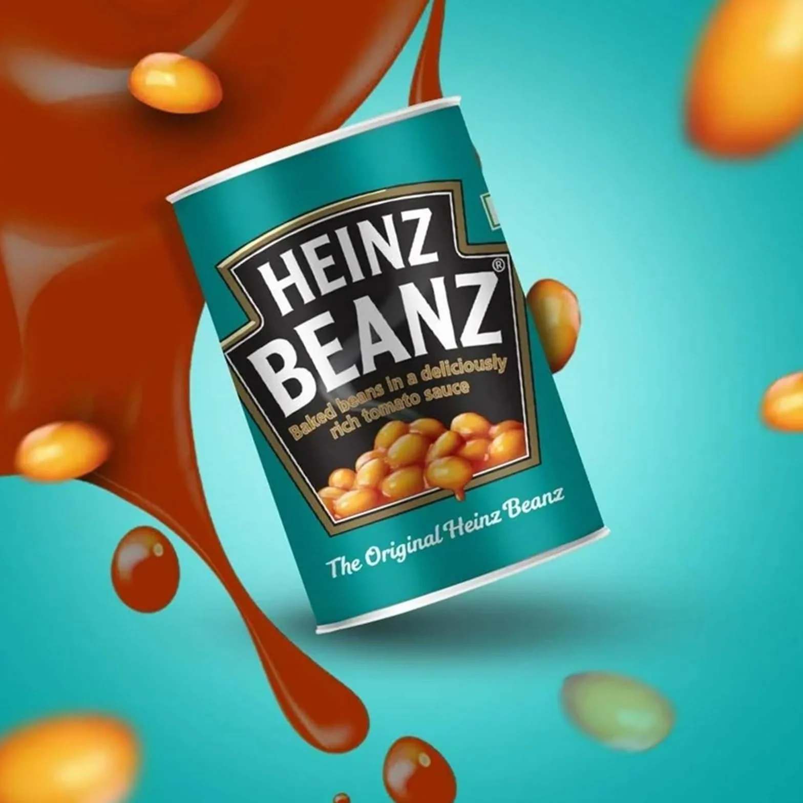 Heinz Baked Beans Pieczona fasolka 415g 4-pak