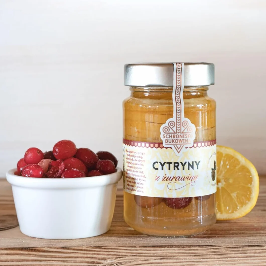 Cytryny z żurawiną