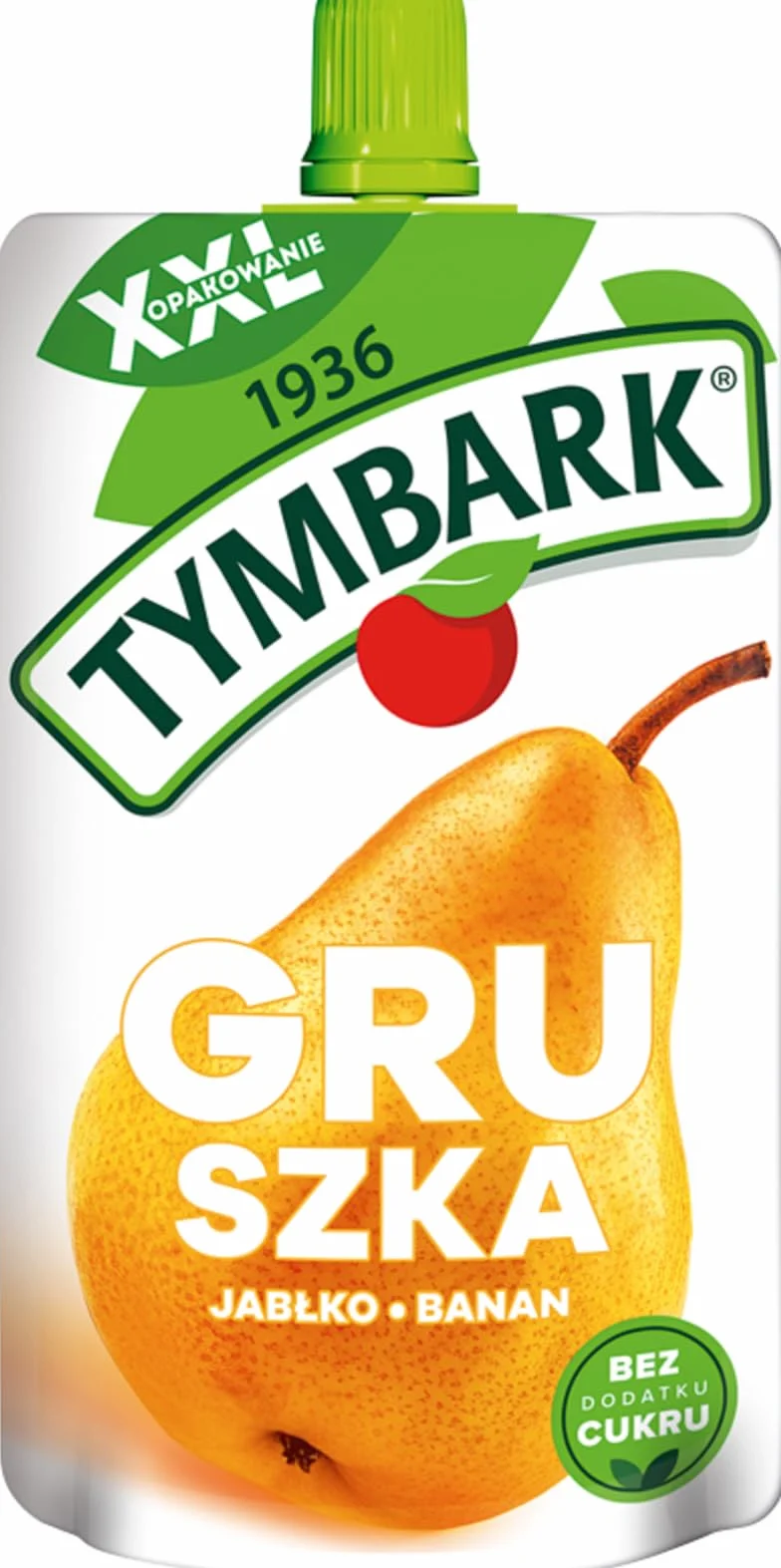 Tymbark Mus 100% z owoców gruszka jabłko 200 g