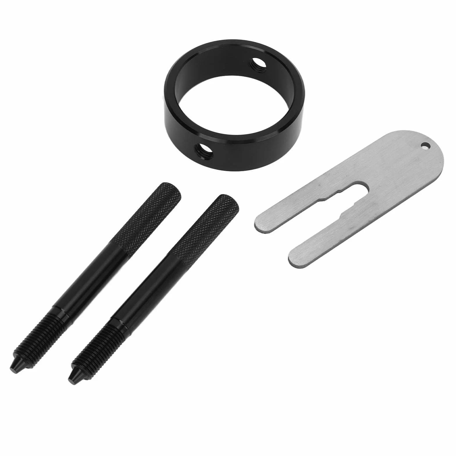 Universal Motorcycle Fork Spring Compressor, Aluminiowy Zestaw Narzędzi 6061 dla Większości do Góry Nogami Widelców StreetBike, Zaprojektowany Specjalnie dla Sprężyn