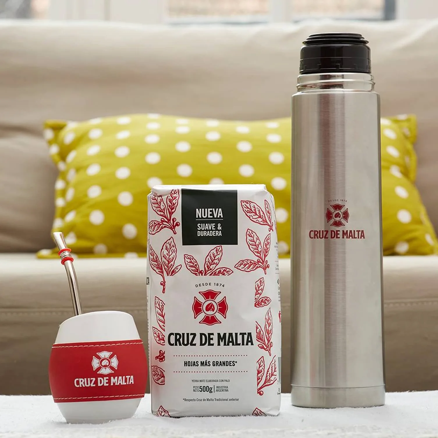 Cruz de Malta Yerba Mate Tradicional 1 kg - Herbata Mate z Argentyny - okres dojrzewania 24 miesiące
