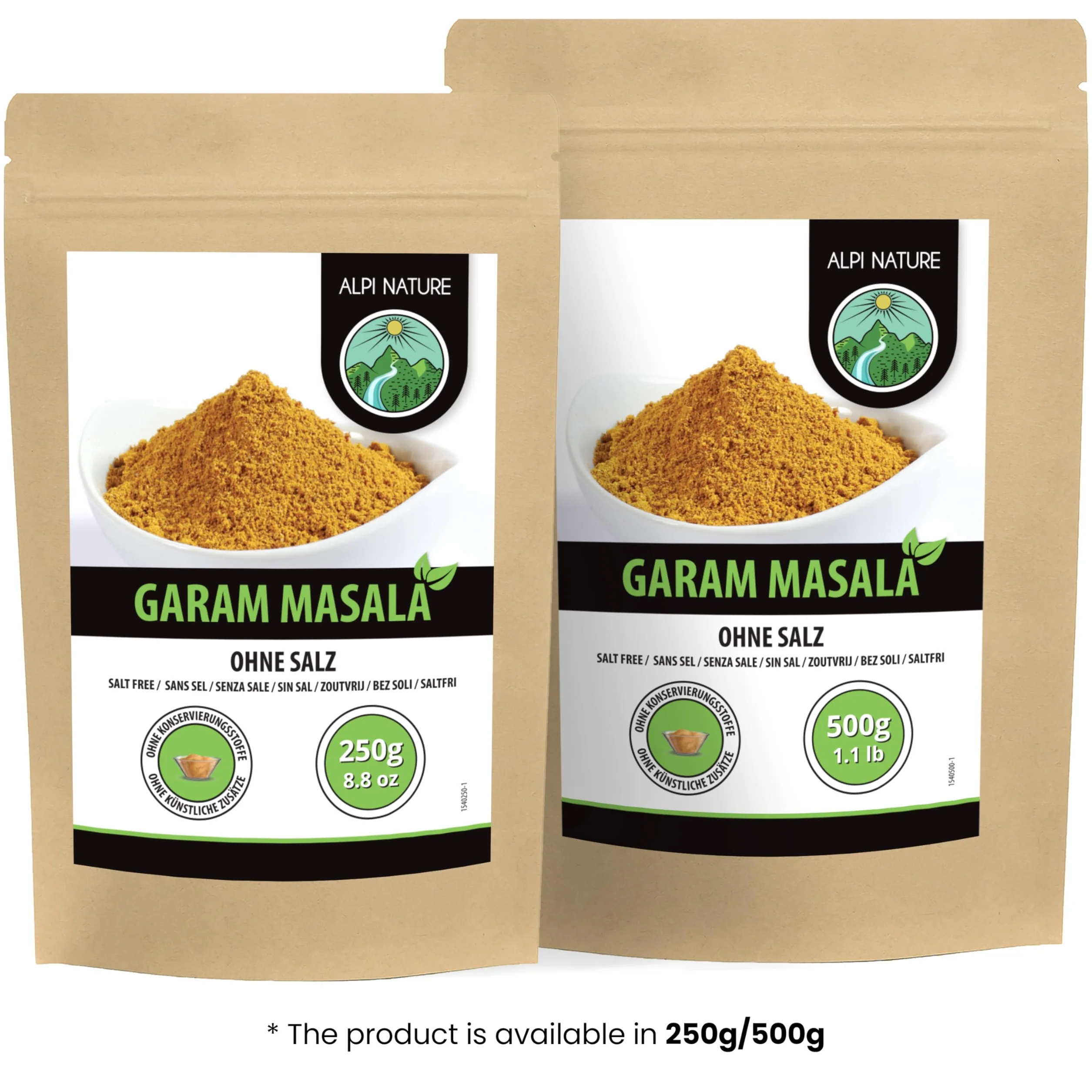 Alpi Nature Garam Masala 250g Przyprawa do Chicken Tikka Masala Indyjskie