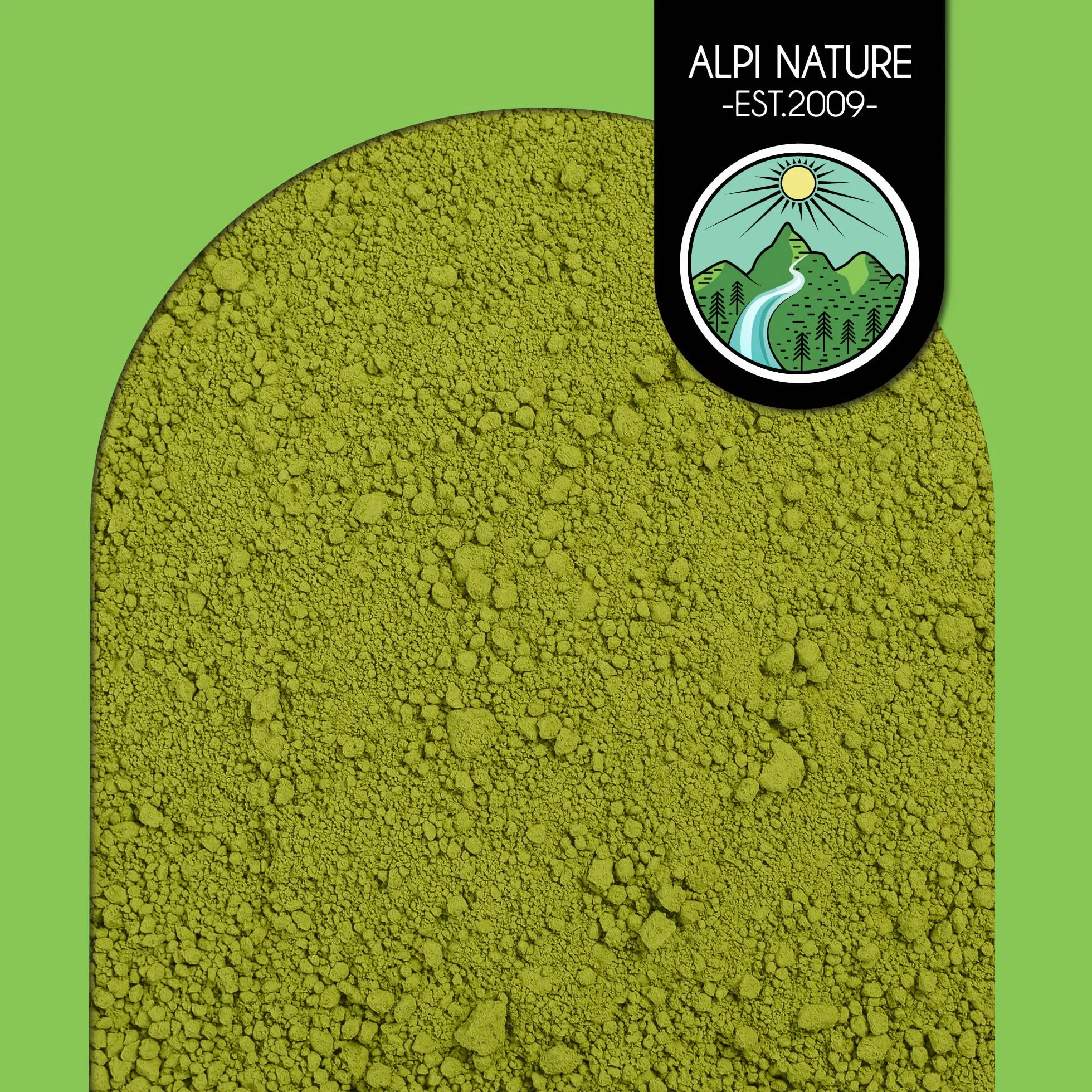 Alpi Nature Ekologiczna Matcha w Proszku 100g, Japońska Zielona Herbata Matcha Klasy Premium
