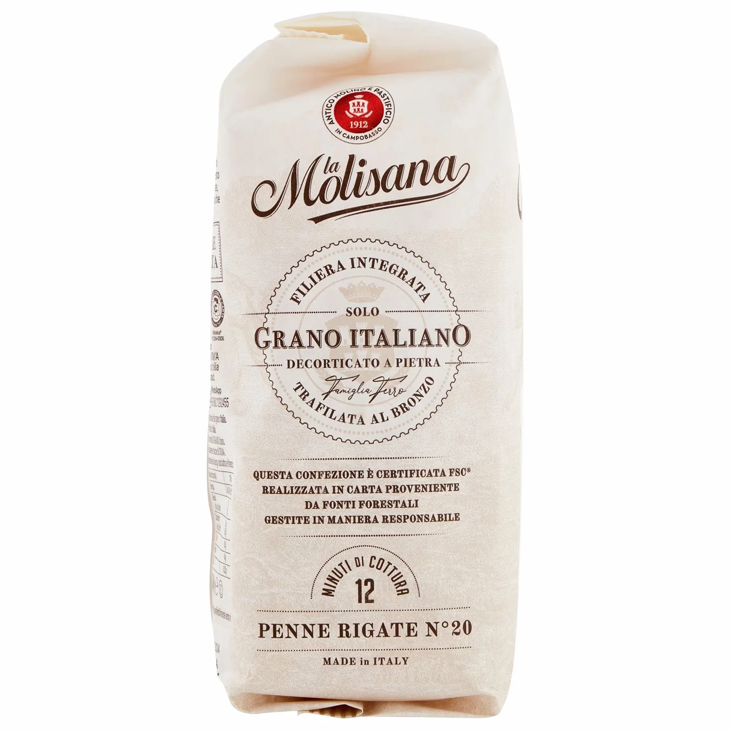 Makaron Penne Rigate n.20 500g La Molisana