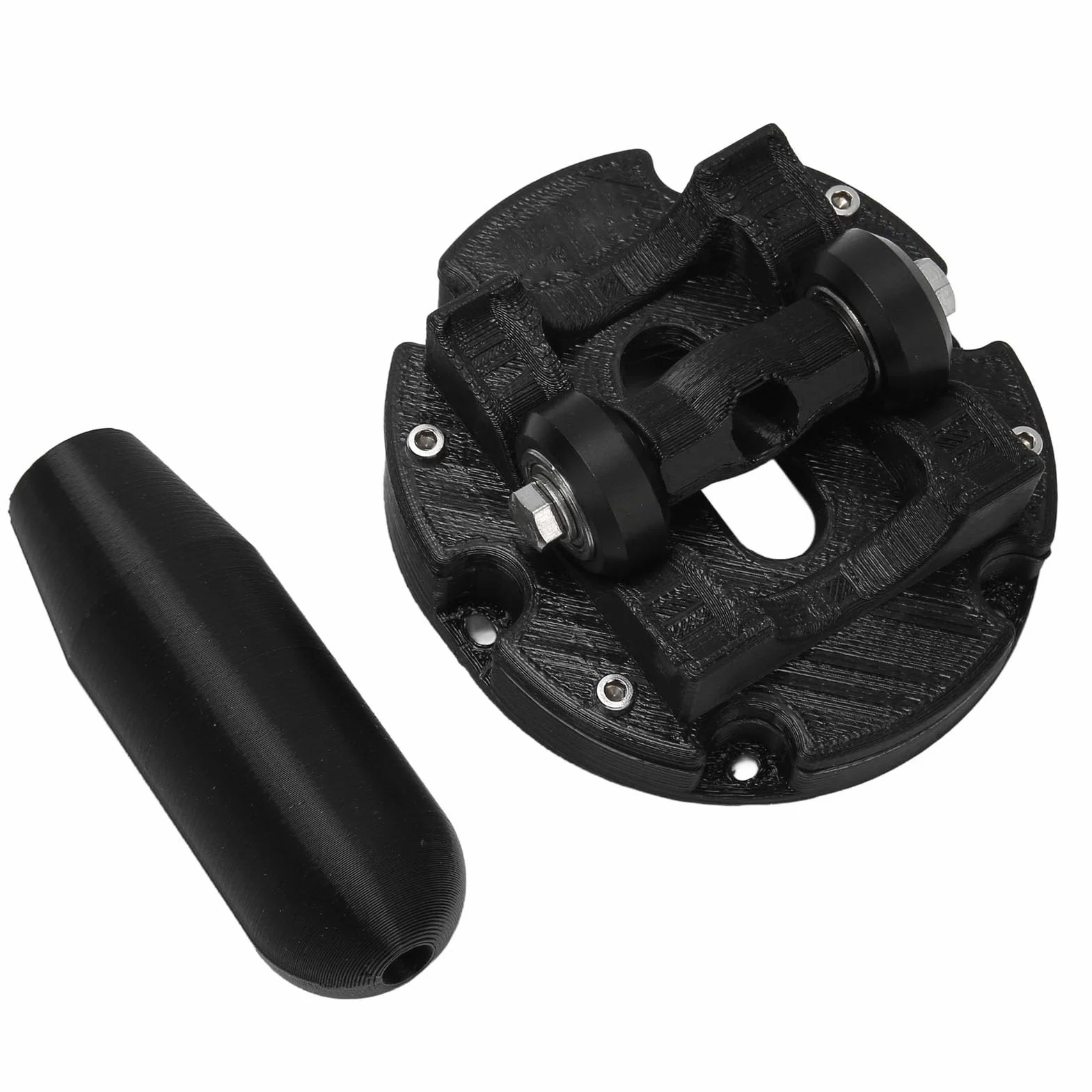 Jiawu Sekwencyjny moduł Zmiany Biegów, Zmodyfikowany Adapter Gałki Zmiany Biegów Shifter Zapewniający Wrażenie Prawdziwego Samochodu Sportowego, Płytka USB SIM z Kompletnym Zestawem Zawierającym