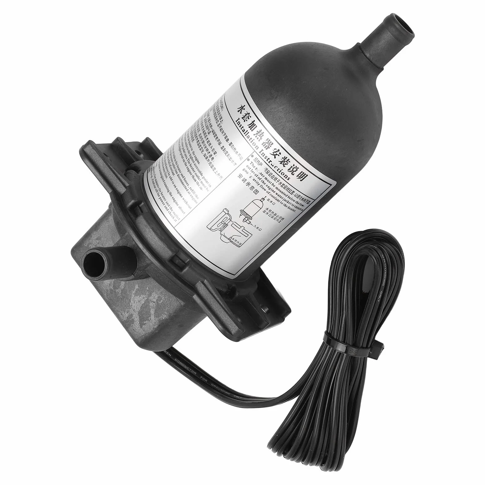 1500W Podgrzewacza Kurtki Silnikowej, Podgrzewnik Chłodziwa o Znamionowym Generatorze IP54, Uniwersalne Samo Krążenie (240V)