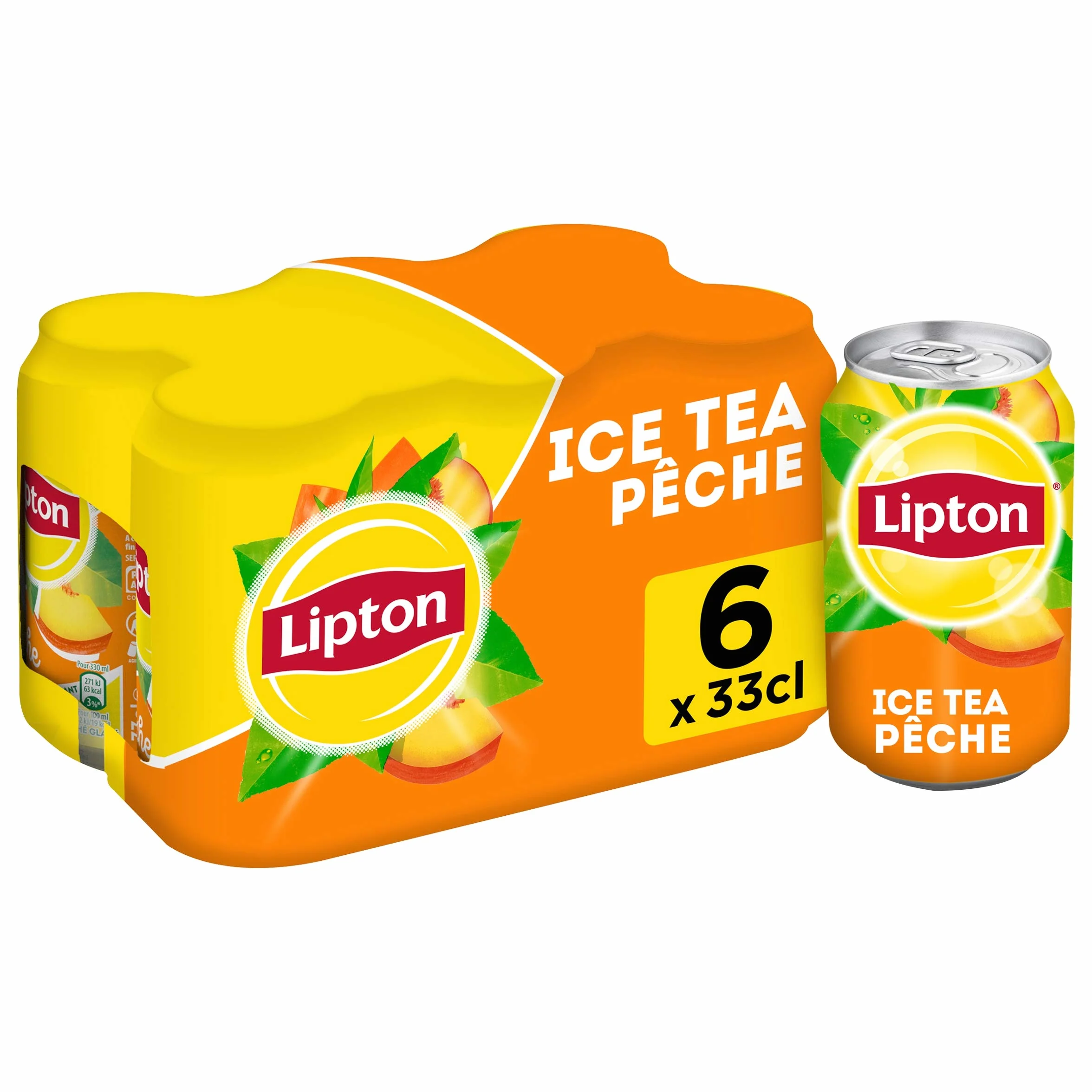 LIPTON ICE TEA Ice Tea Fishing opakowanie 6 puszek po 33 ml