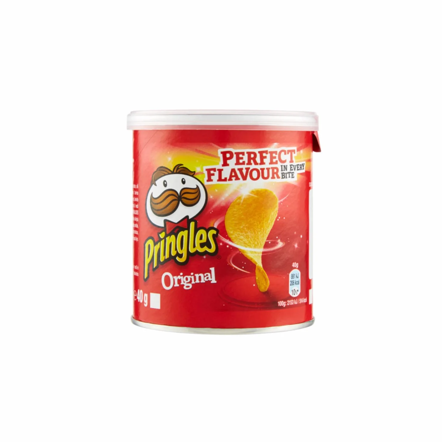 Pringles® | Słona Przekąska | Solone Chipsy Ziemniaczane - 12 x 40 gr