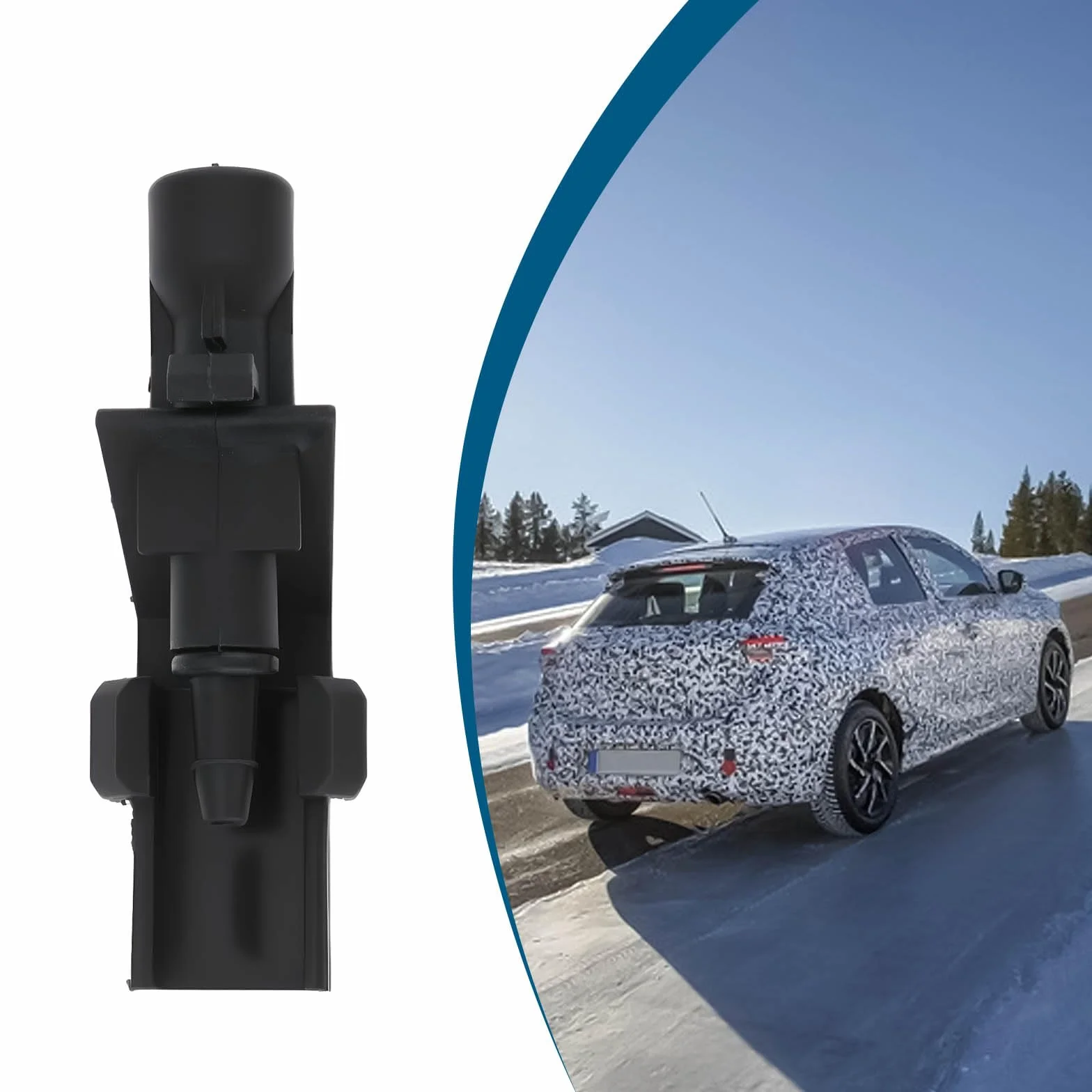 2 szt. dysza spryskiwacza przedniej szyby 76810-TGG-E01 76810TGGE01 kompatybilny z Honda CIVIC 2017-2021
