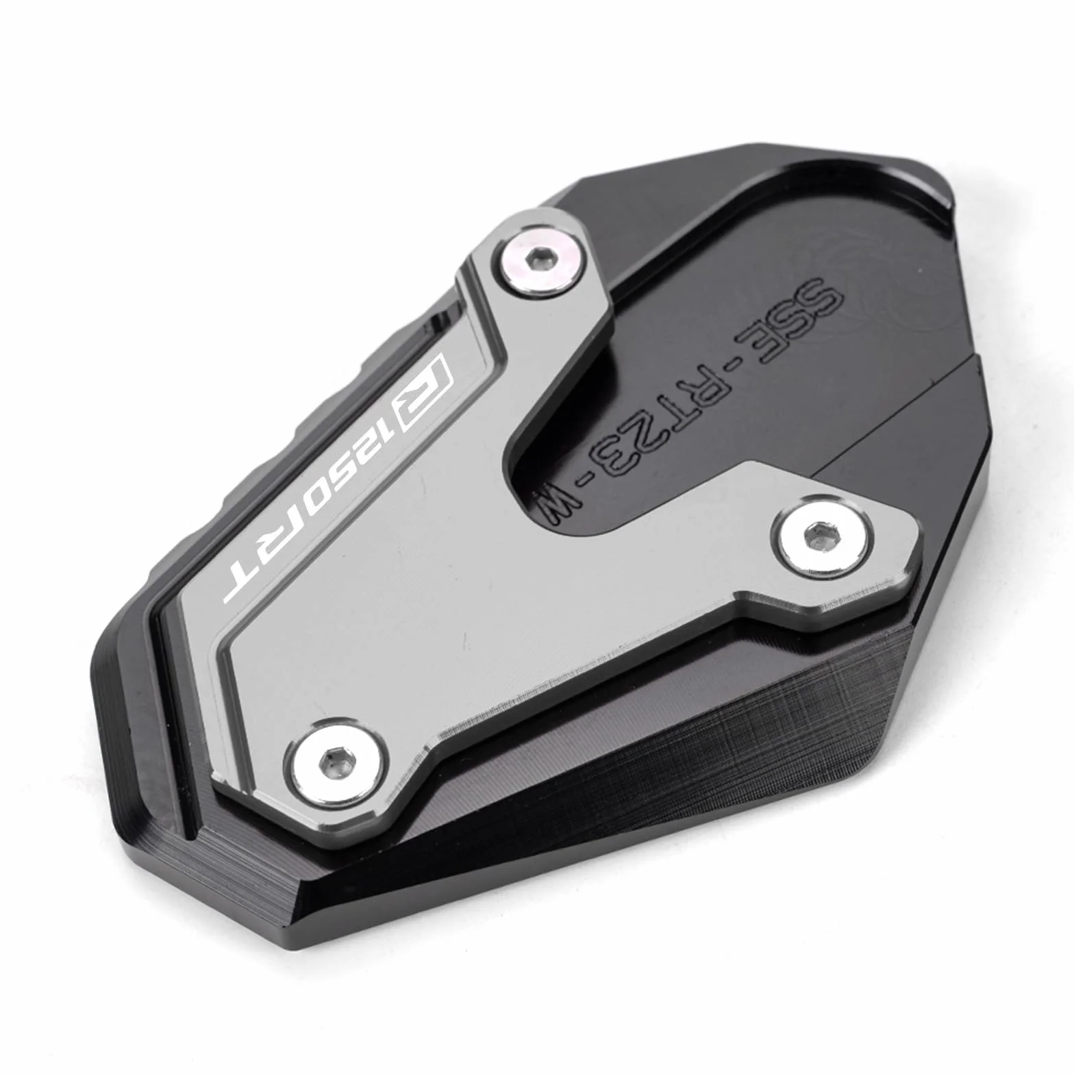 CNC wspornik podpórki bocznej przedłużenie R1250RT 2022 2023 2024 motocykl akcesoria szary