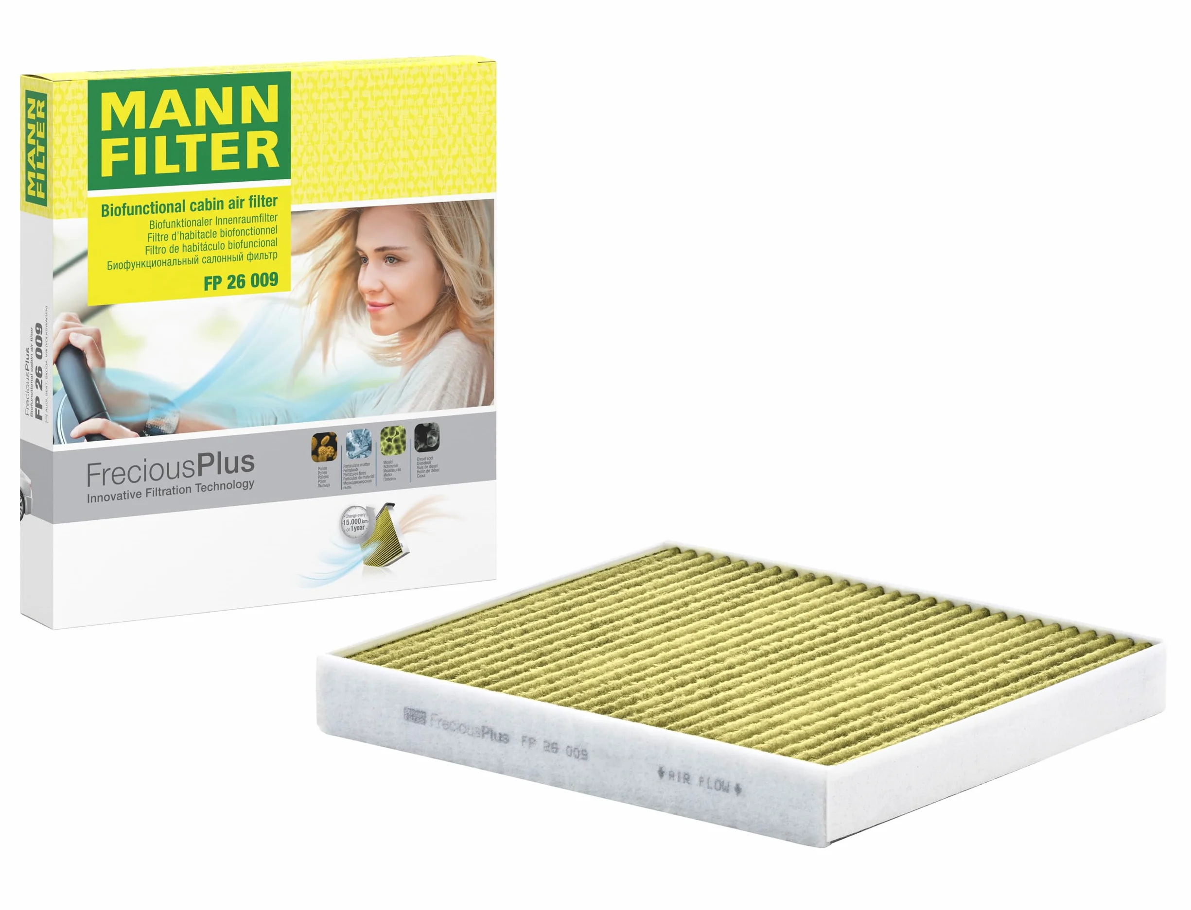 MANN-FILTER FP 26 009 Filtr powietrza kabinowego