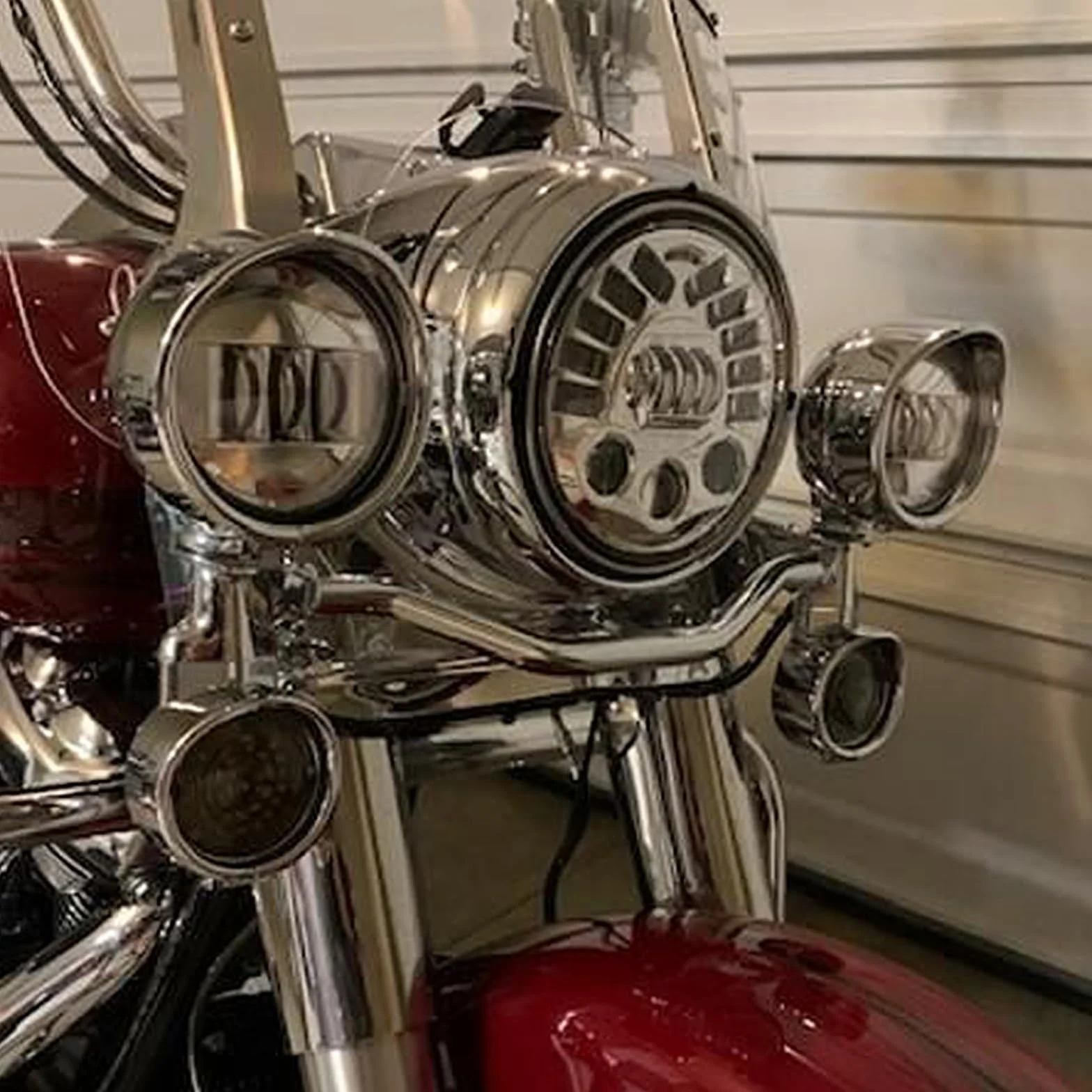 Chromowany pierścień kierunkowskazu do Harley Touring Electra Glide Road King Softail