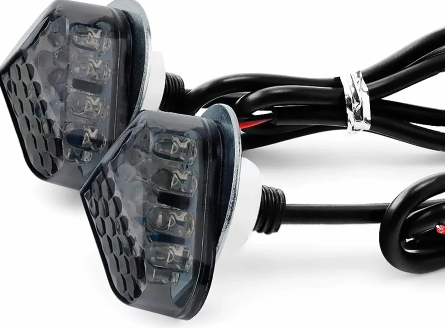 Generic Mini uniwersalne wskaźniki Dla Yamaha YZF R7 2021-2025 Lampa błyskowa LED Akcesoria motocyklowe Mini kierunkowskazy