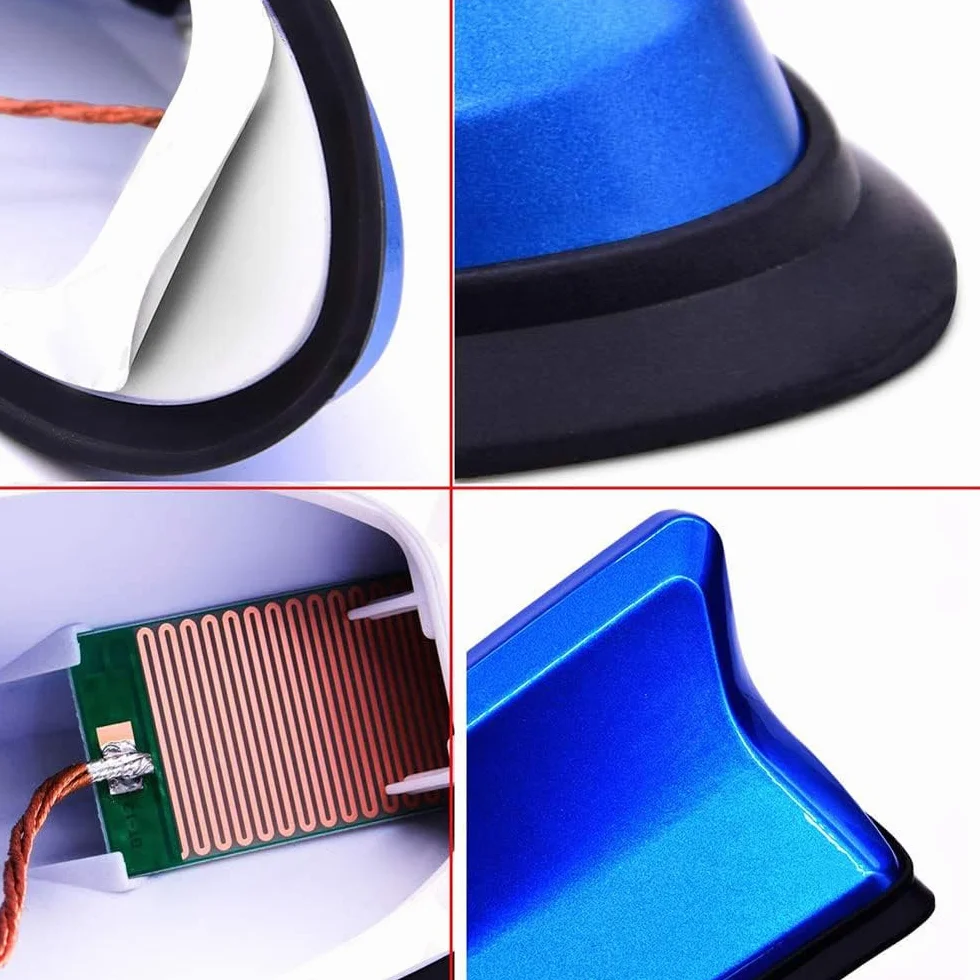 Antena samochodowa płetwa rekina do Ford Focus MK2 MK3 St RS Ecosport zewnętrzna antena sygnału dachowego z tworzywa sztucznego ABS wodoodporna