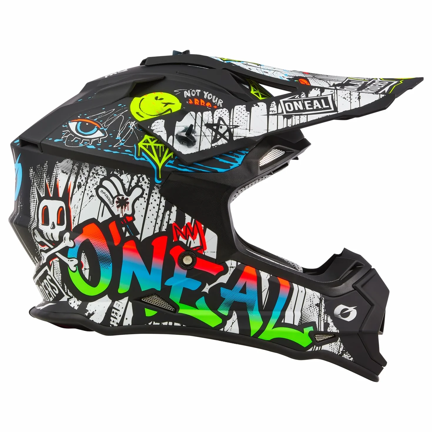 Kask O'Neal 2Srs Rancid Czarno/Biały S (55/56 Cm)
