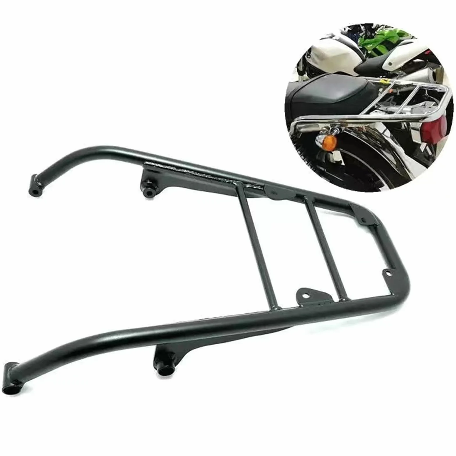 Bagażnik motocyklowy kompatybilny z Honda CB1100 CB1100 EX CB1100 RS Topcase, uchwyt podporowy, bagażnik bagażnikowy, przedłużenie, akcesoria motocyklowe (CB1100 RS)