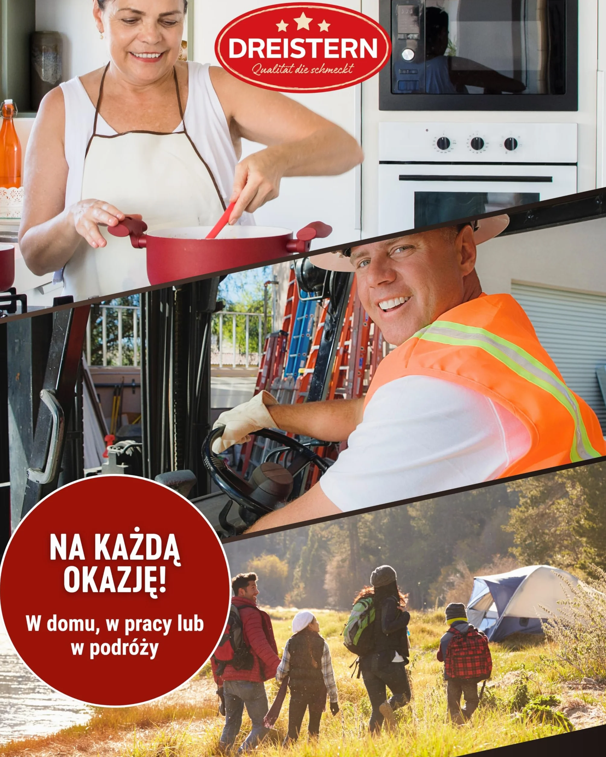 DREISTERN Chili con Carne z Wołowiną i Warzywami, Gotowy Posiłek, Chili w Blaszanym Pudełku, Jakość, Która Dobrze Smakuje