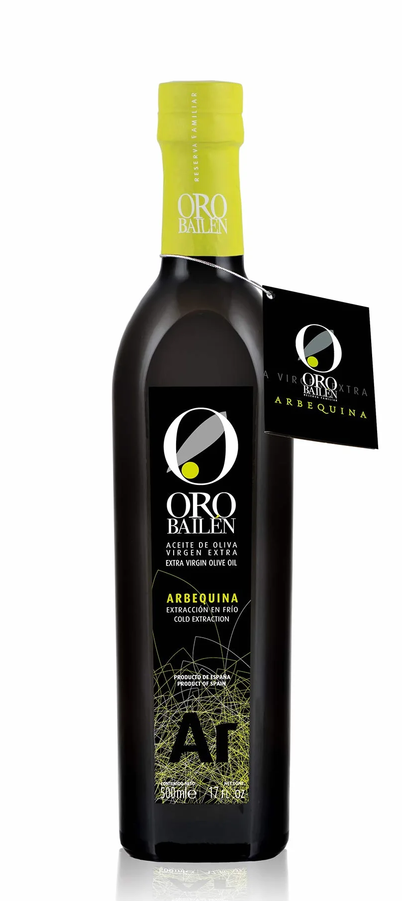 ORO BAILEN | Oliwa z oliwek extra virgin | Arbequina Family Reserve 500 ml