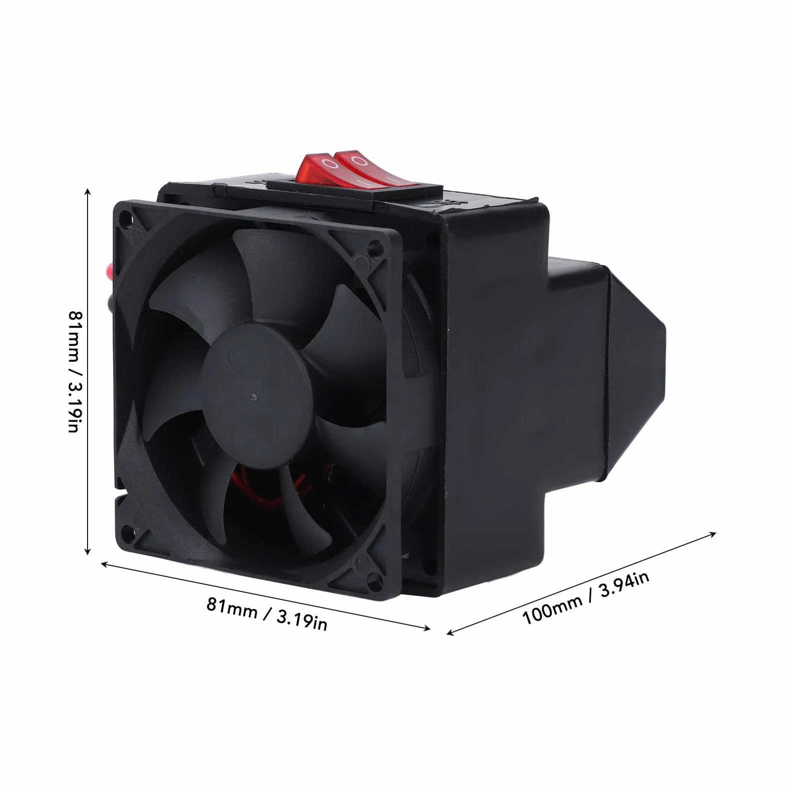 Samochodowy Podgrzewacz Szyby Przedniej, DC12V 300W Samochodowy Grzejnik Elektryczny 12V Przenośny Grzejnik do Samochodu, Warsztaty, Fabryki