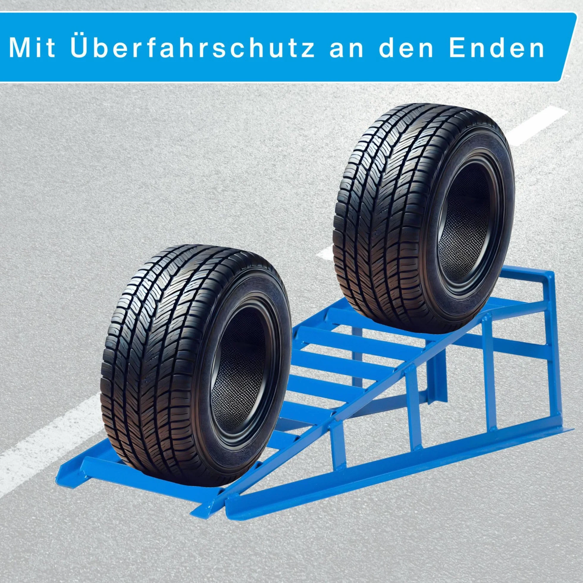 Cartrend 10904 Najazd Serwisowy, Niebieski, ‎90 x 26 x 23 cm; 9 kg, 1 Sztuka