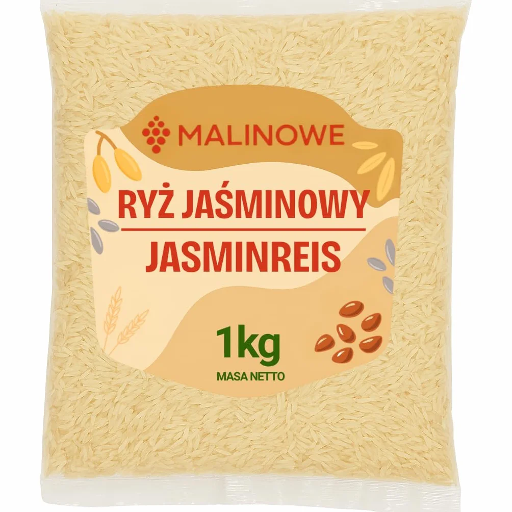 Ryż Jaśminowy 1kg Naturalny Biały