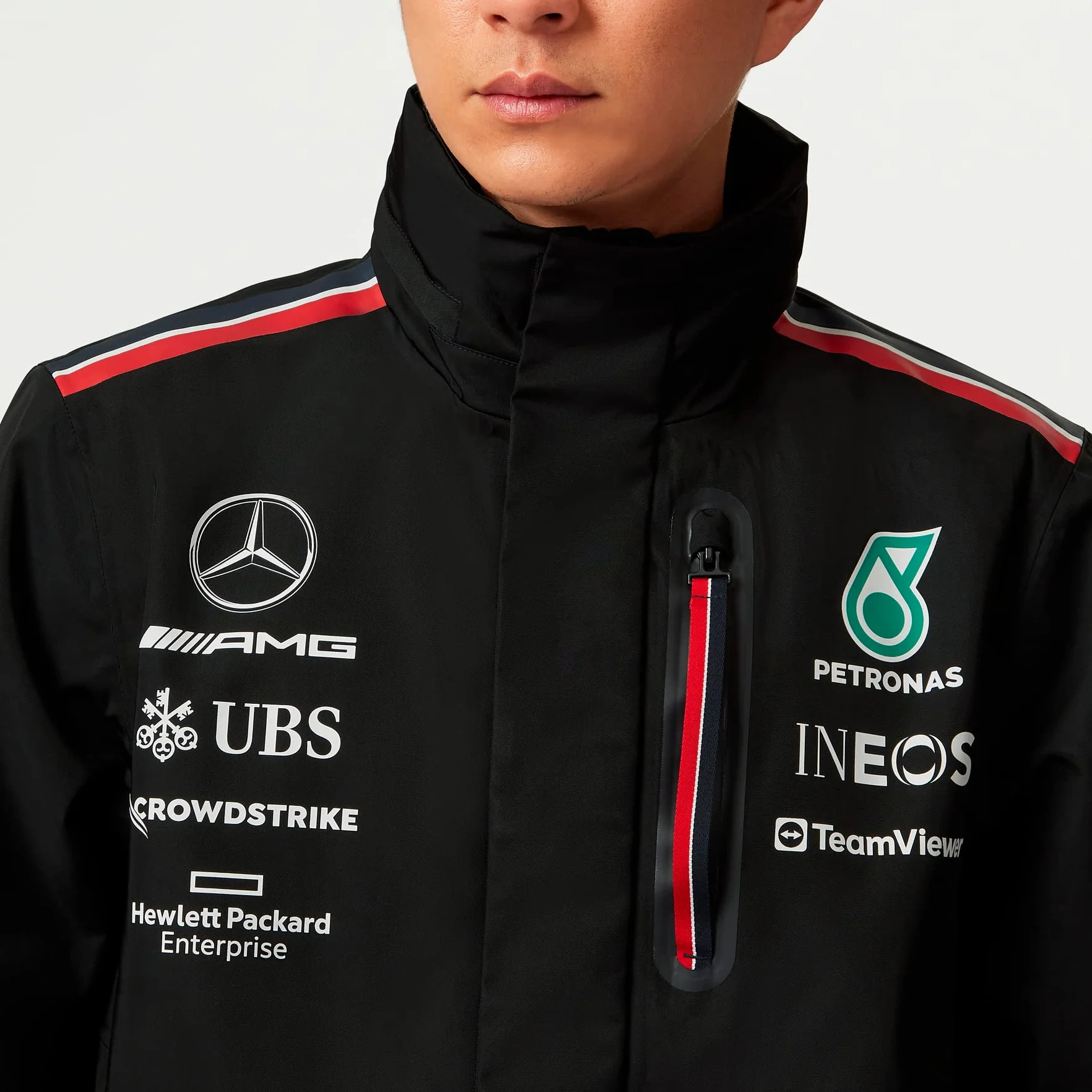 Mercedes AMG Petronas Formula One Team - 2023 Team kurtka przeciwdeszczowa