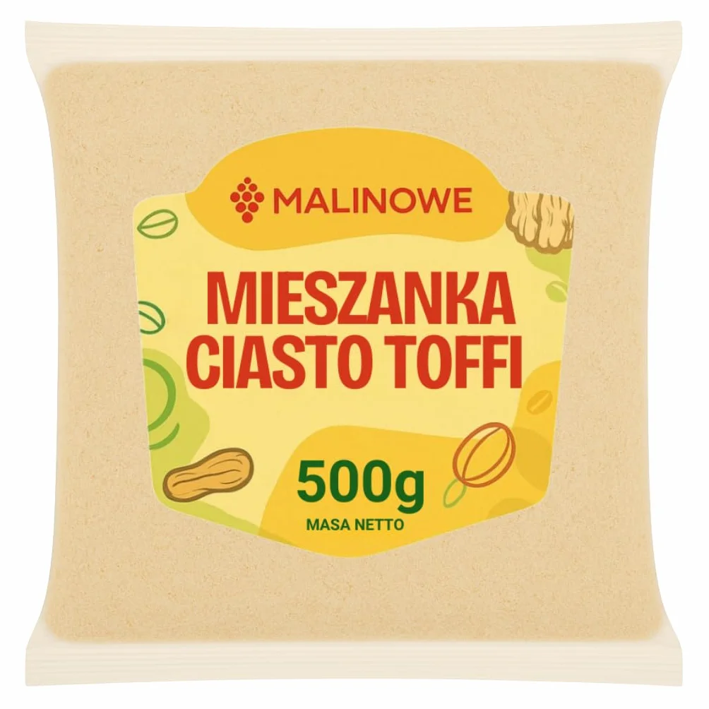 Gotowa Mieszanka na Ciasto Toffi Malinowe 500g