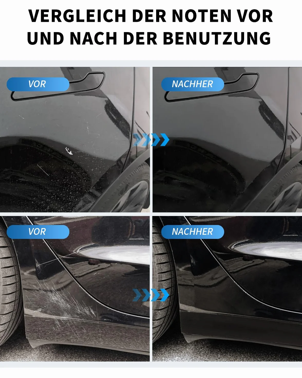 Tesla Farba do poprawek - naprawa zarysowań DIY z farbą dopasowaną do koloru dla Model 3/Y/S/X Pearl White (PPSW)