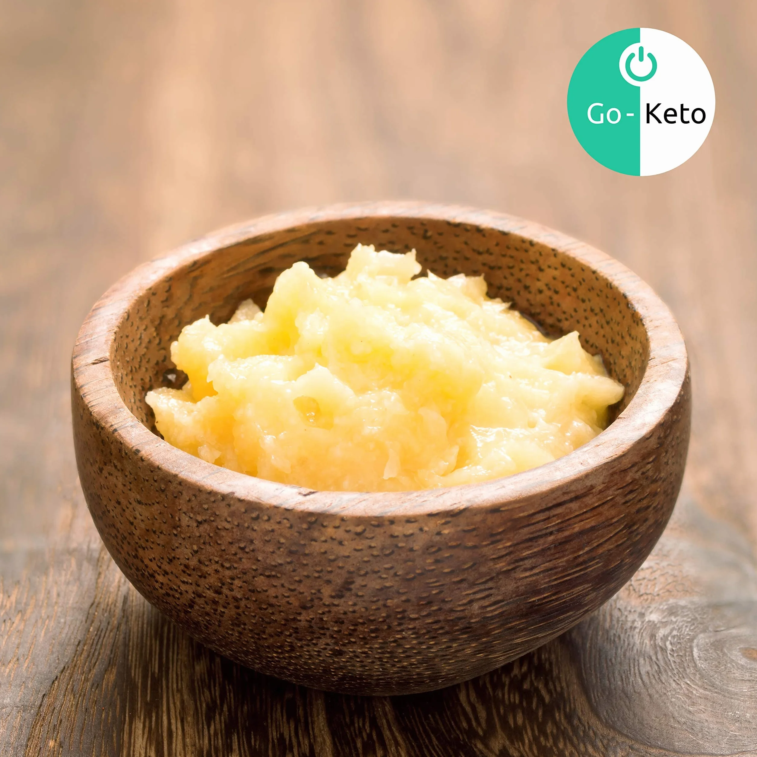 Go-Keto BIO Ghee, 500g | 100% masło klarowane, certyfikat BIO, Ayurveda | idealne dla diety keto | idealne do pieczenia i smażenia | bez laktozy, bez glutenu, low carb
