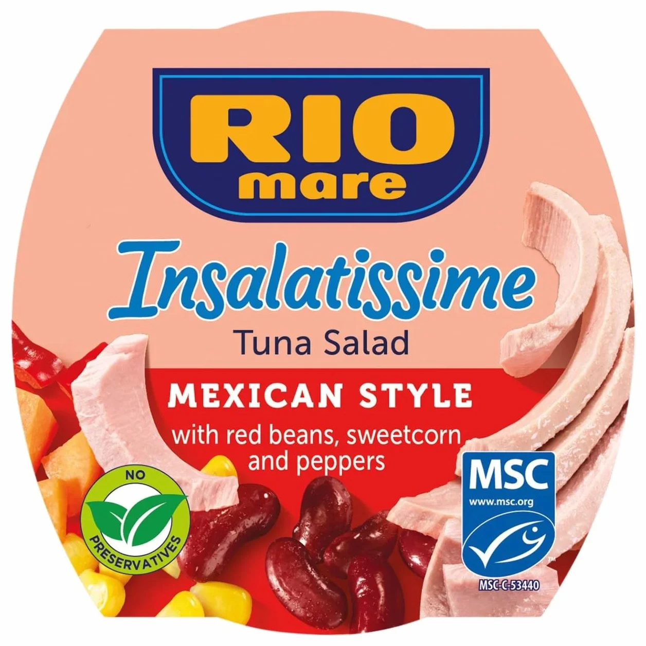 Rio Mare Sałatka tuńczykowa styl meksykański 160 g
