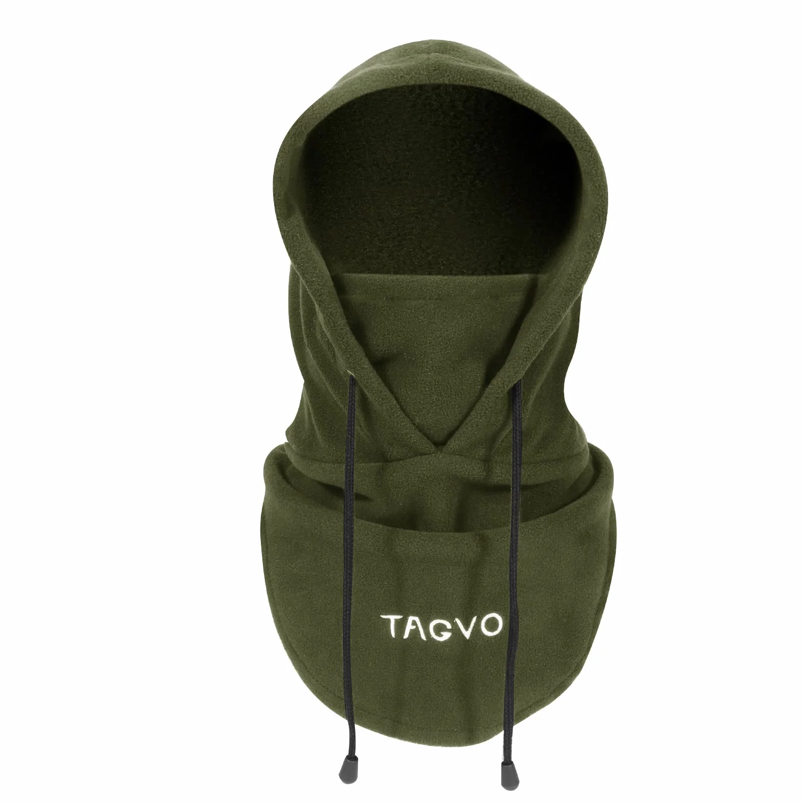 TAGVO Zimowa kominiarka termiczna z polaru, miękki i ciepły, regulowany kaptur, do jazdy na nartach, na twarz, ocieplacz na szyję, do biegania, jazdy na nartach, jazdy na rowerze, motocyklu, wędrówek