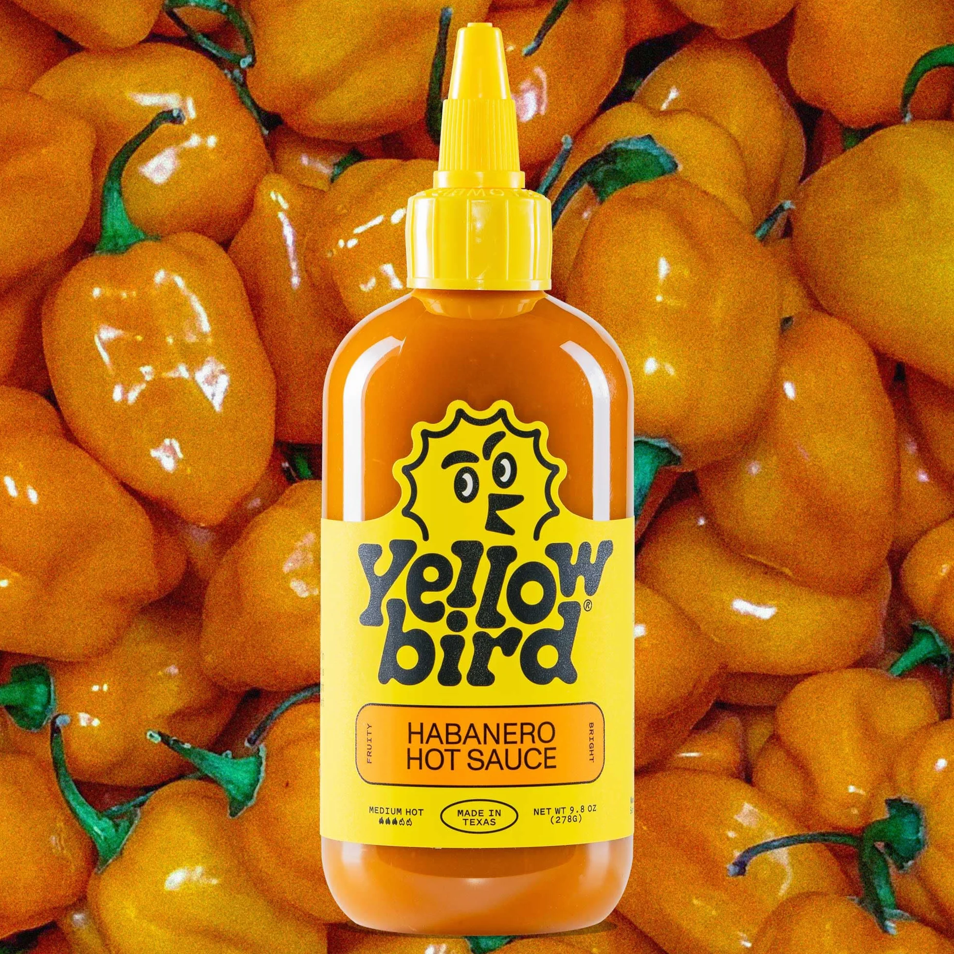 Yellowbird - Sos przyprawowy Habanero - 9,8 fl. oz.
