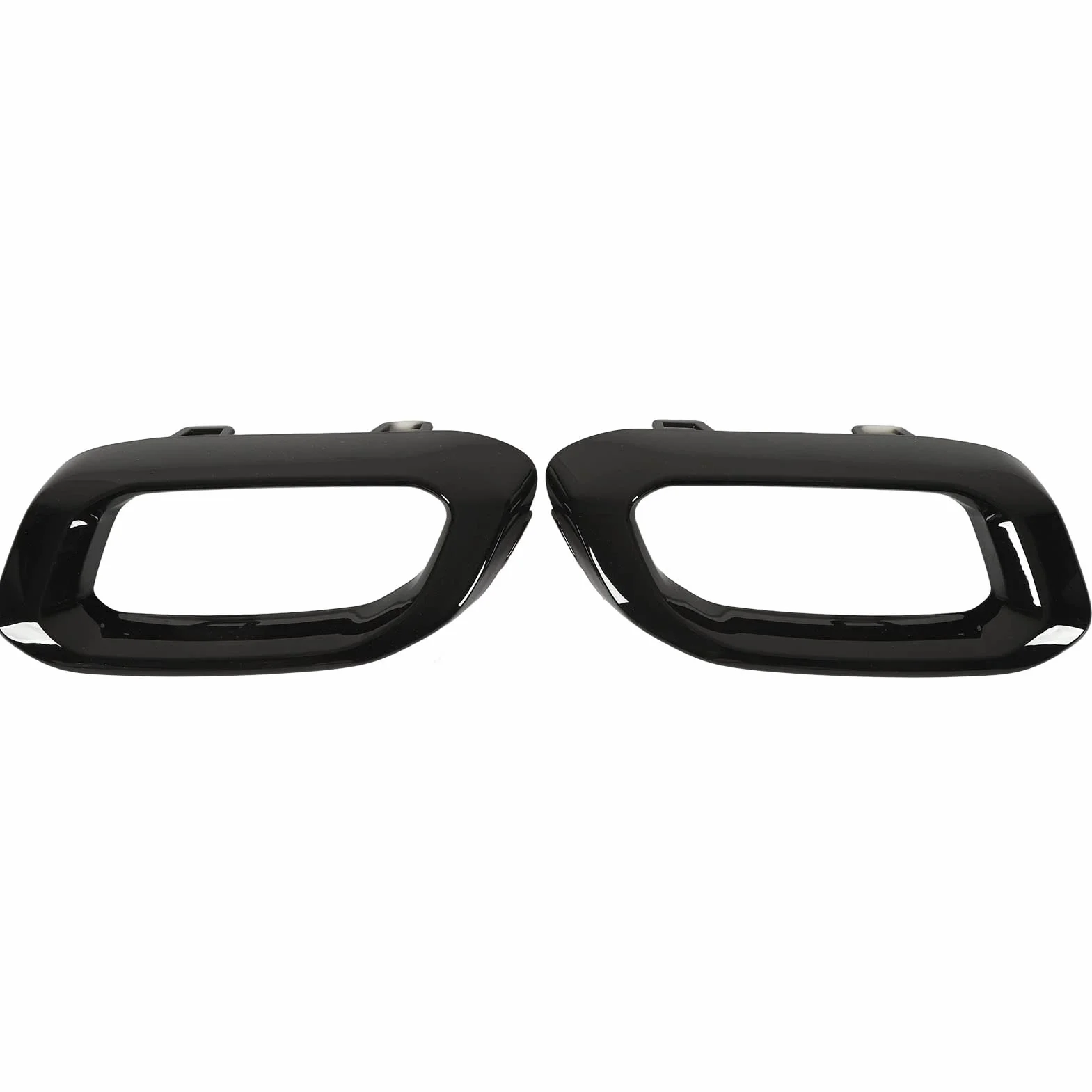 Osłona Końcówki Wydechu Wykończenia Bezel-pasuje do Benz GLC GLE GLS-klasa X253 C253 W167 V167 C167 X167 Linia 2020-2023 (Czarny błyszczący)